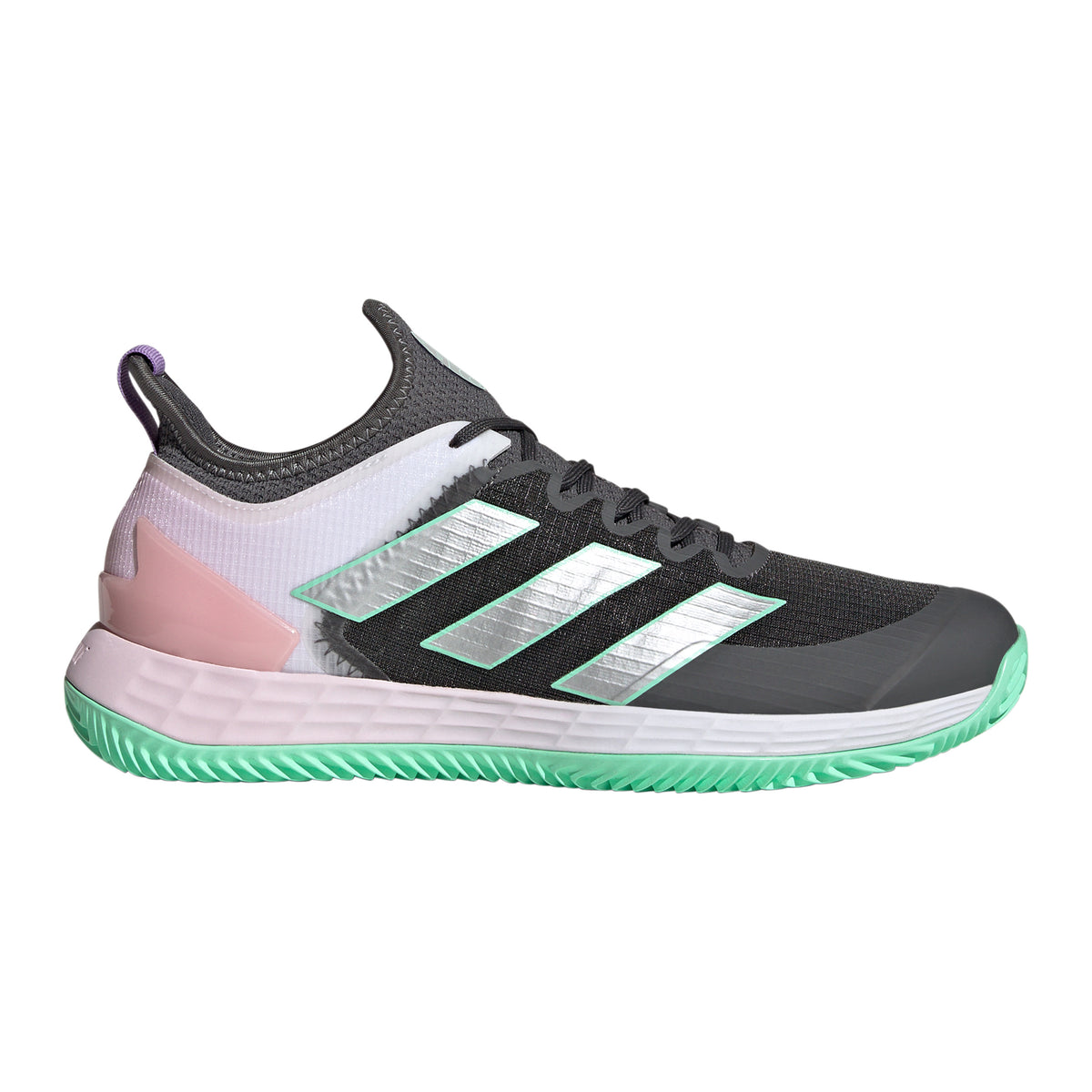 adidas Adizero Ubersonic 4 Sandplatzschuh Damen - dunkelgrau, rosa
