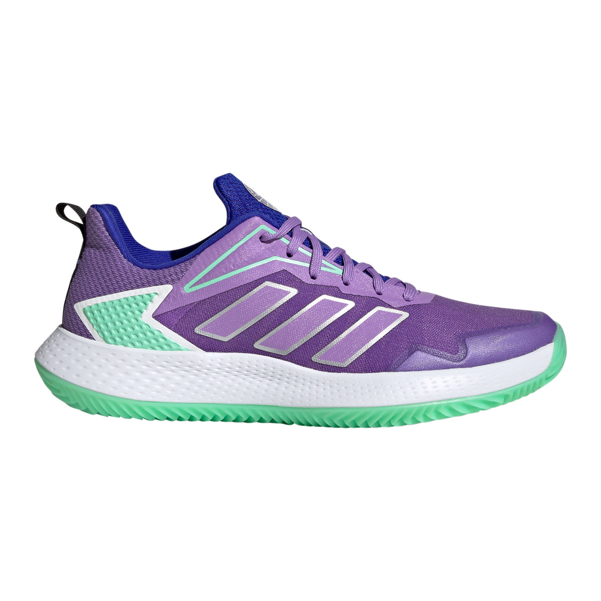 adidas Defiant Speed Sandplatzschuh Damen - lila, grün