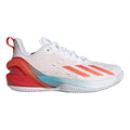 adizero Cybersonic Sandplatzschuh Damen - weiß, orange