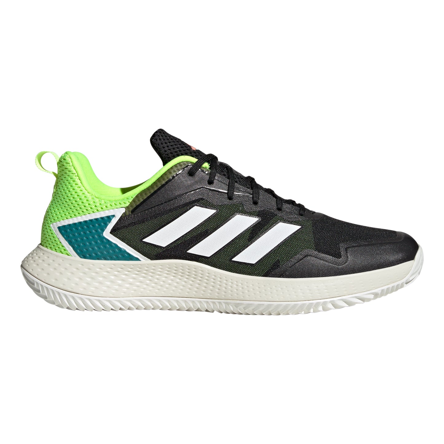 adidas Defiant Speed Sandplatzschuh Herren - schwarz, blau