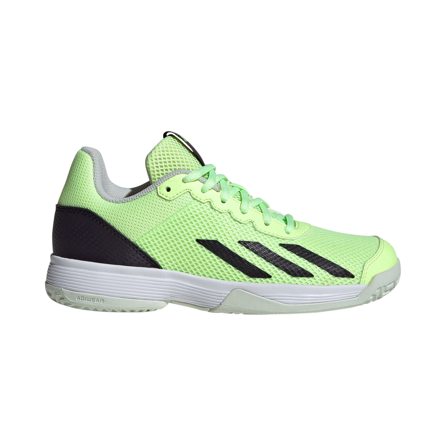 adidas Courtflash Allcourtschuh Kinder - hellgrün, schwarz