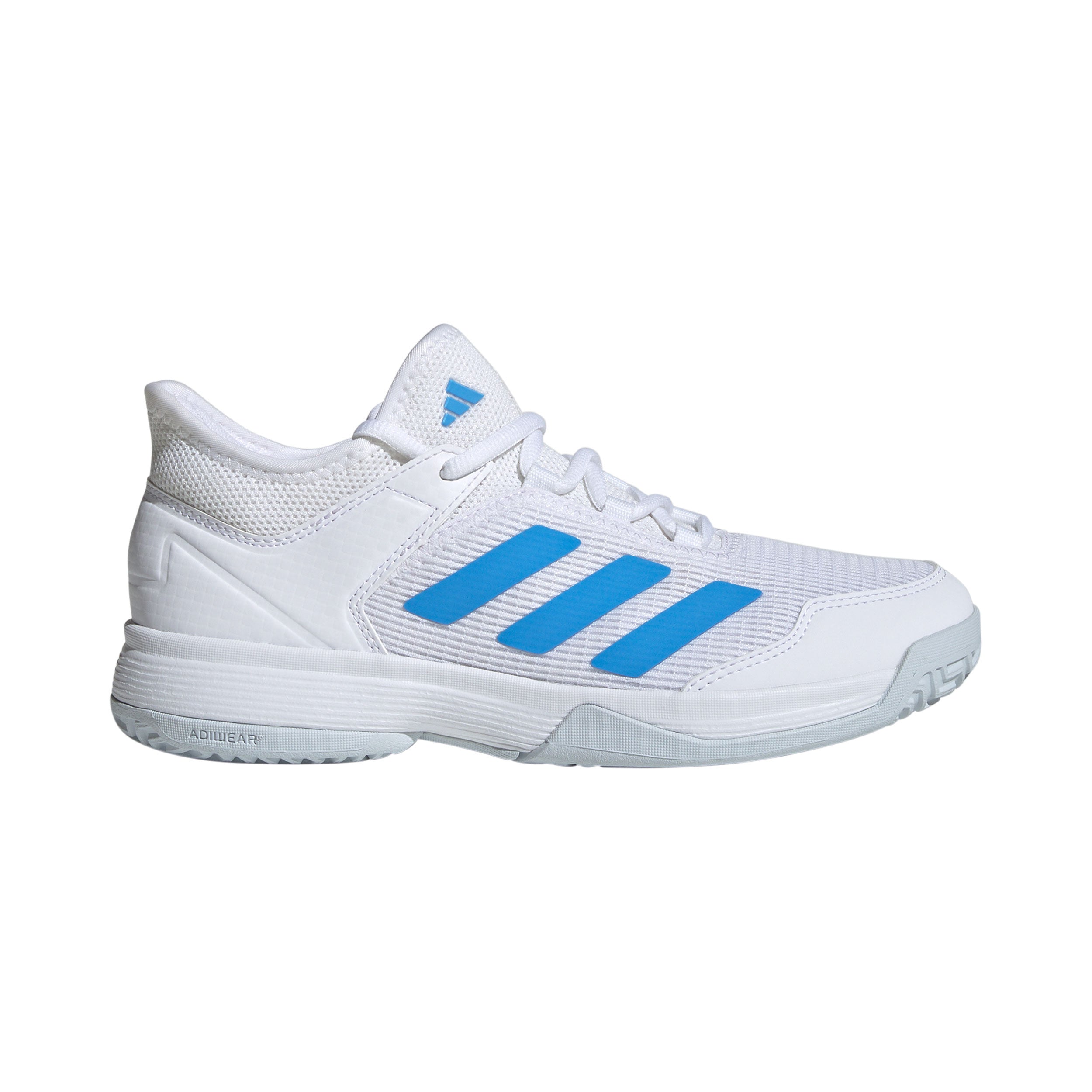 adidas Ubersonic 4 Allcourtschuh Kinder - weiß, hellblau
