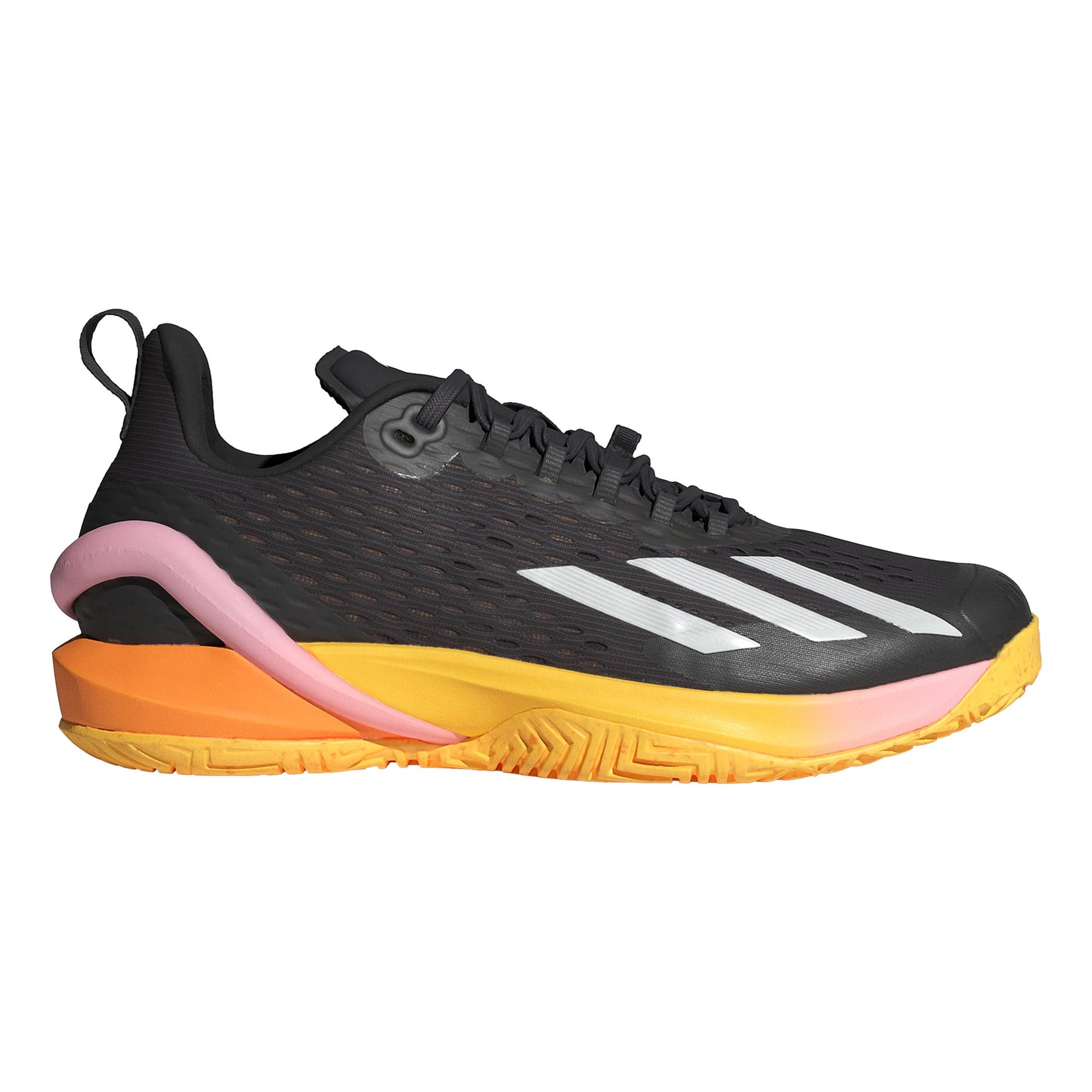 adidas Adizero Cybersonic Allcourtschuh Herren - schwarz, orange