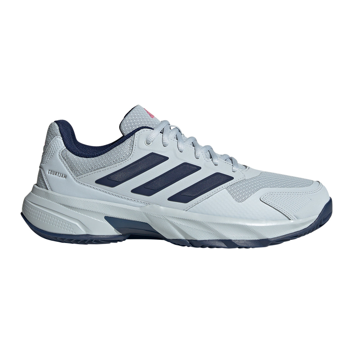 adidas CourtJam Control 3 Sandplatzschuh Herren - hellgrau, dunkelblau