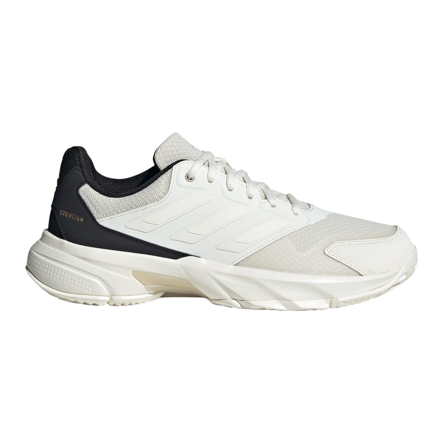 adidas CourtJam Control 3 Allcourtschuh Damen - weiß, grau