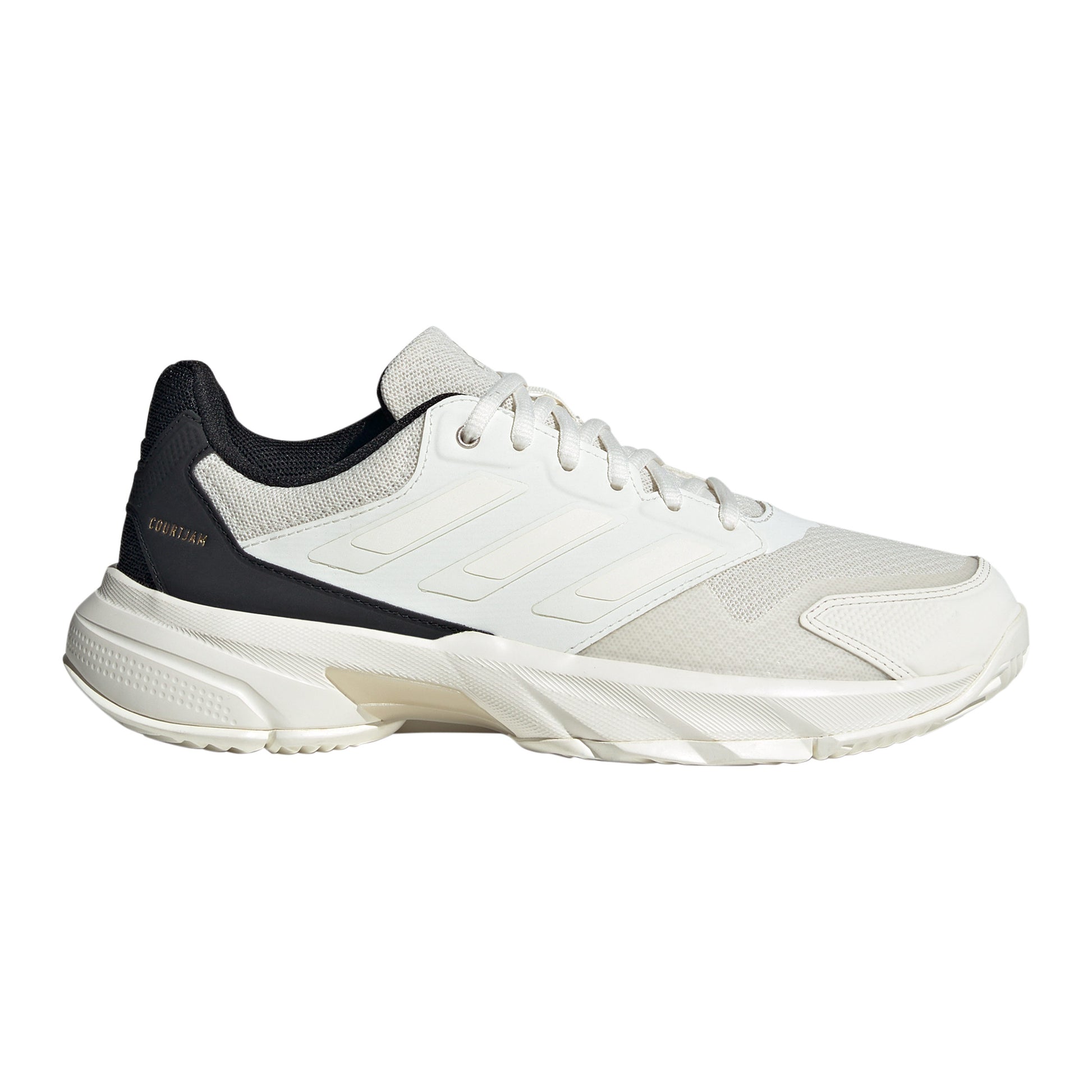 adidas CourtJam Control 3 Allcourtschuh Damen - weiß, grau