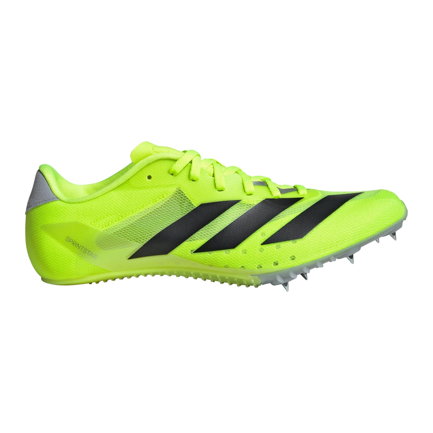 adidas Sprintstar Spikeschuh Unisex - neongrün, schwarz