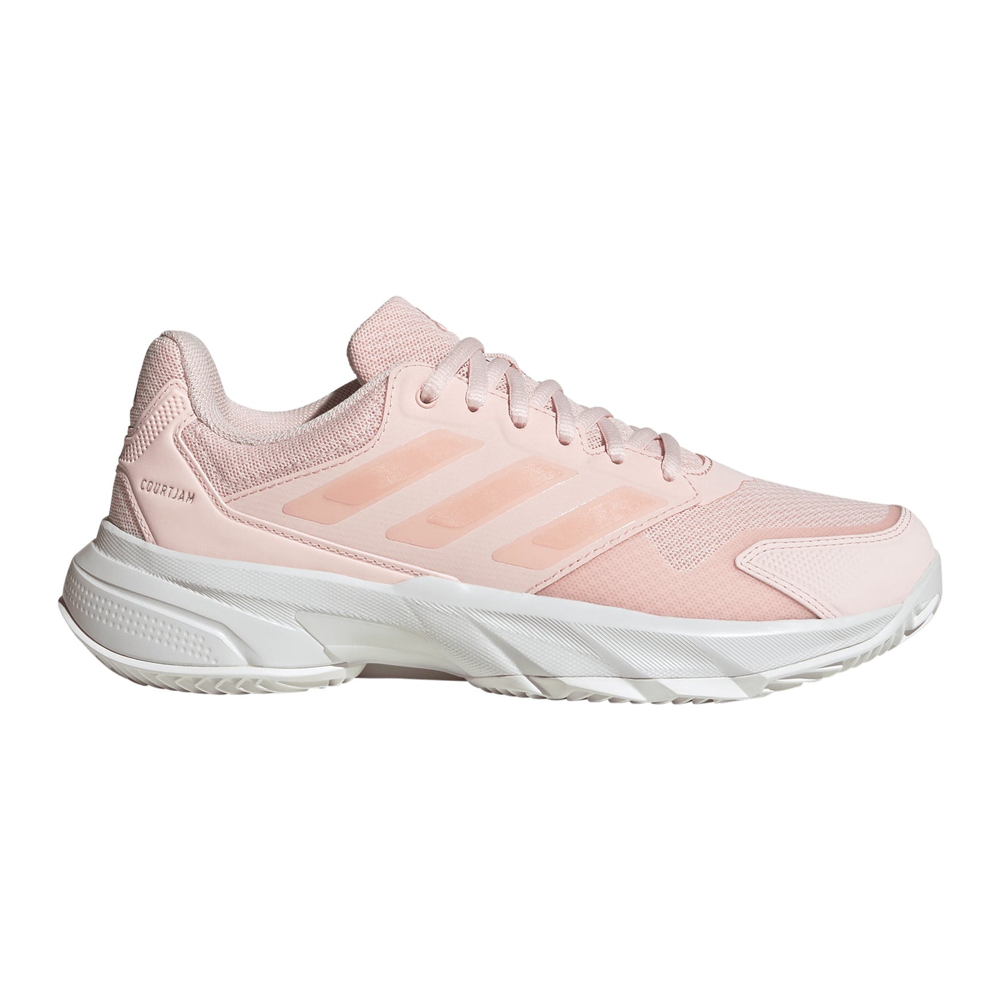 adidas CourtJam Control 3 Sandplatzschuh Damen - rosa, weiß