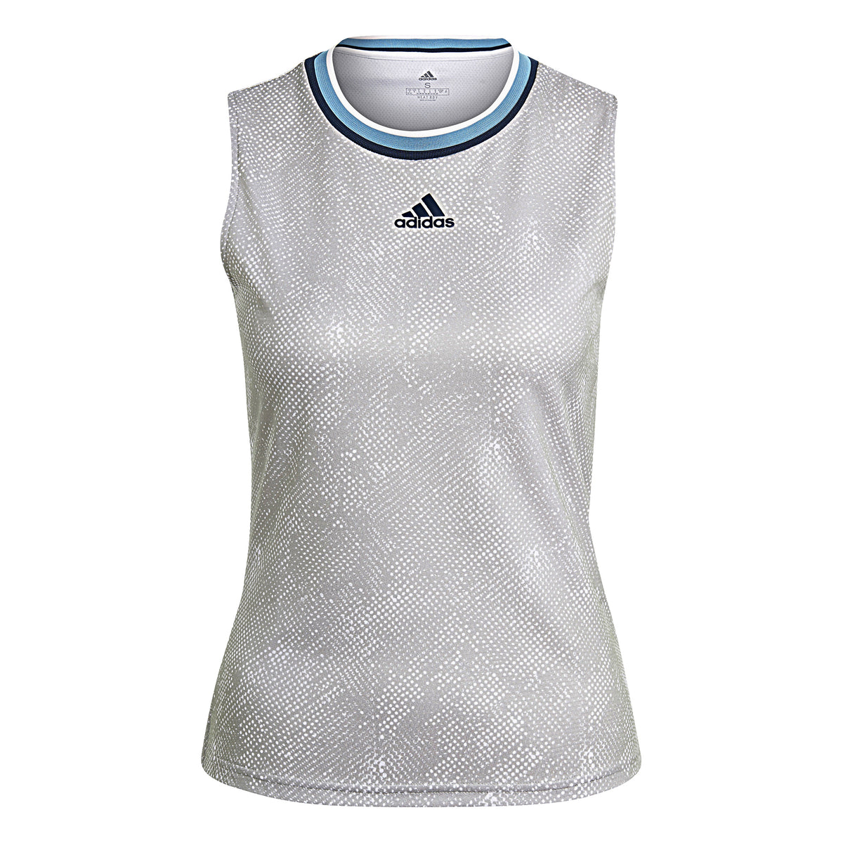 adidas Primeblue Match Tank-Top Damen - hellgrau, blau