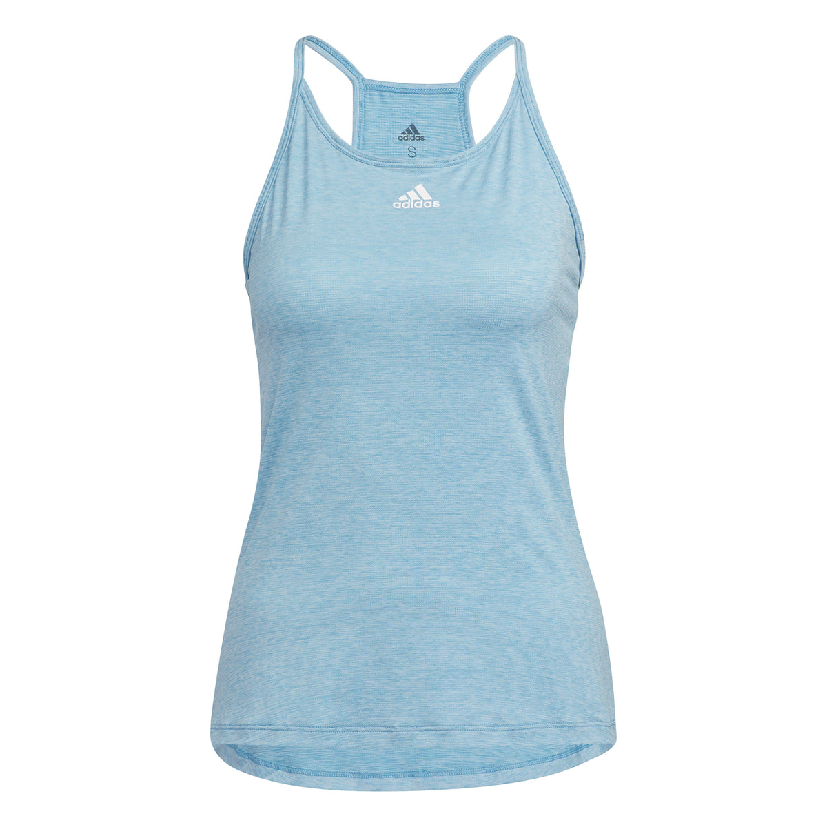 adidas Performance Tank-Top Damen - hellblau, weiß