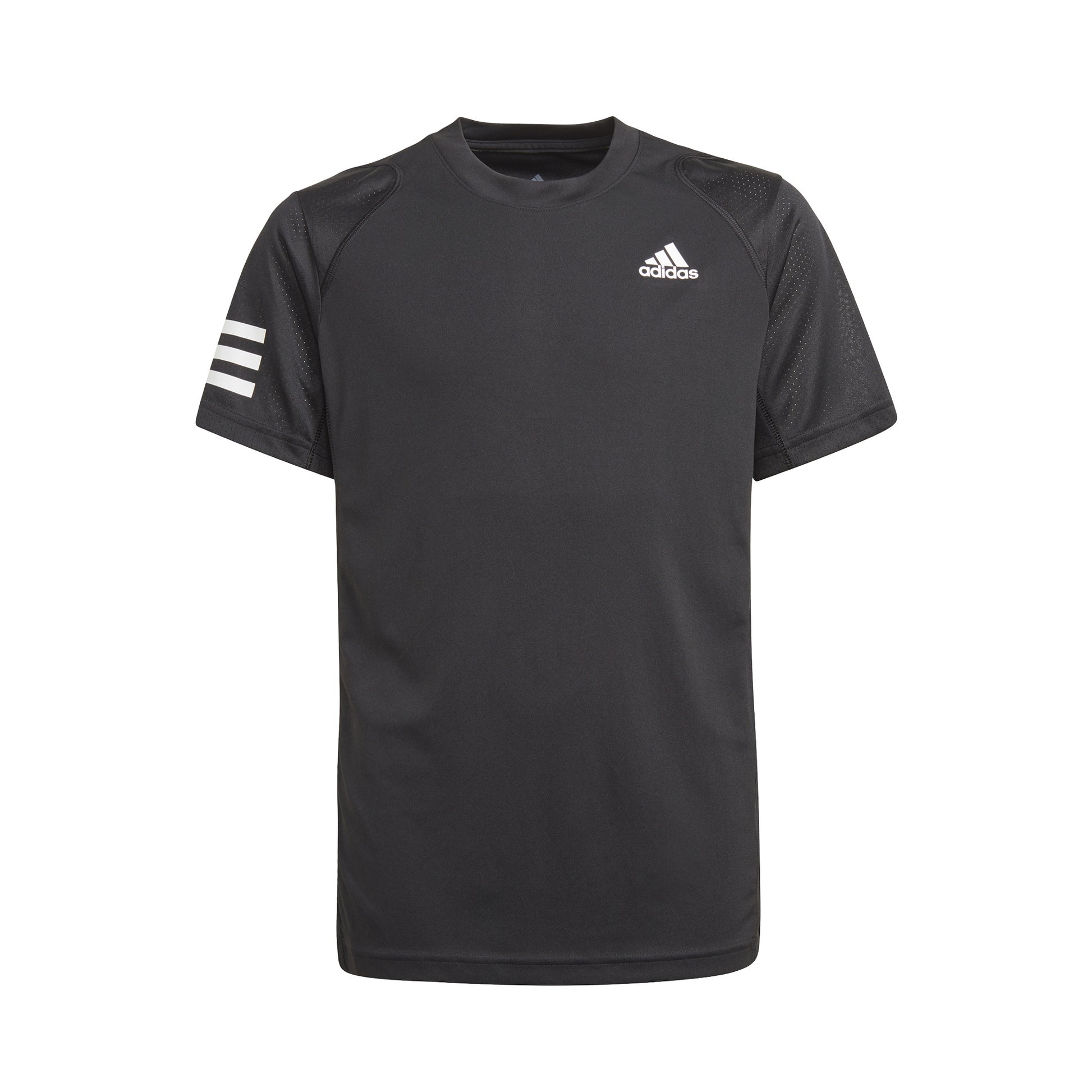 adidas Club 3 Stripes T-Shirt Jungen - schwarz, weiß