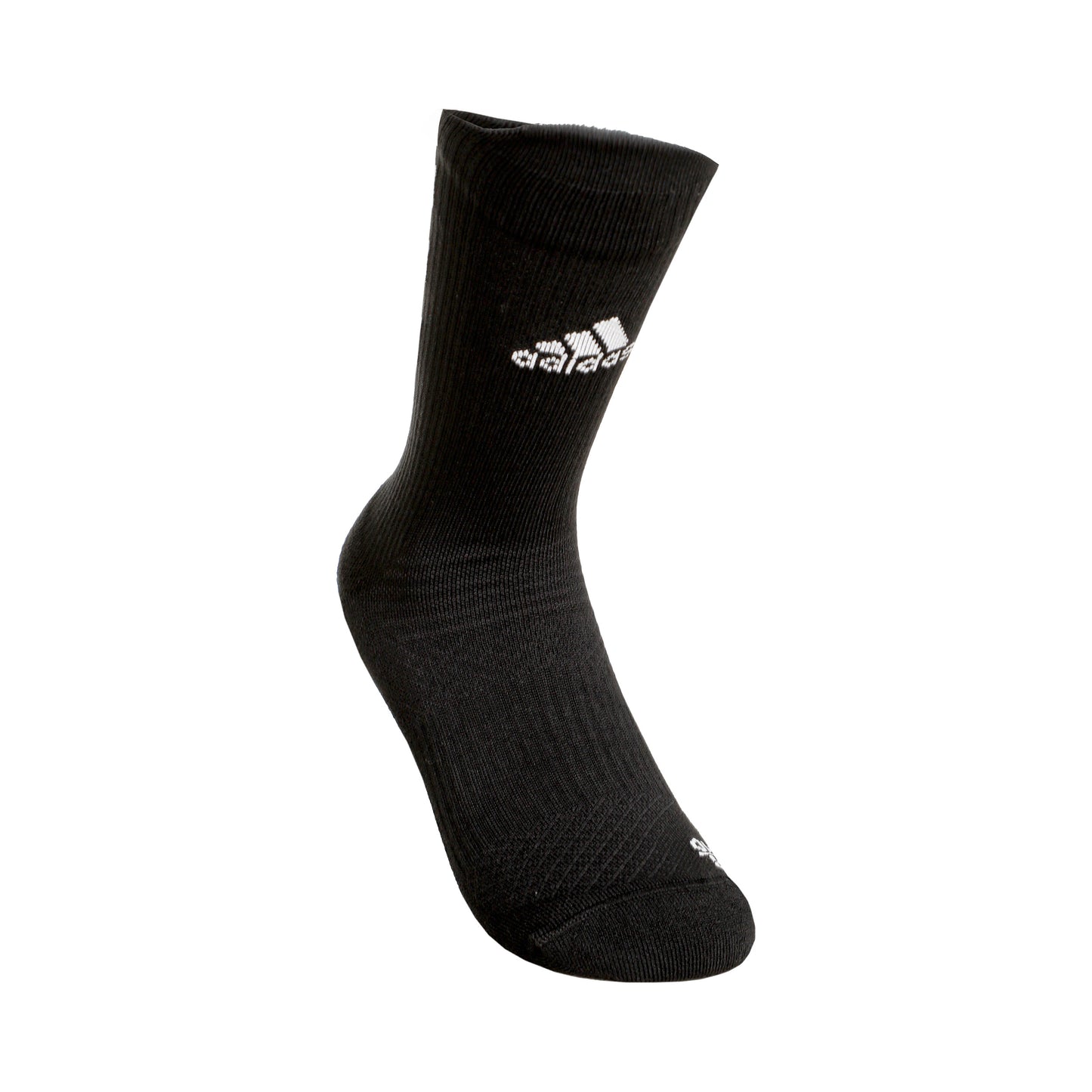 adidas Alphaskin Crew Low Cut Sportsocken-Schwarz,Weiß