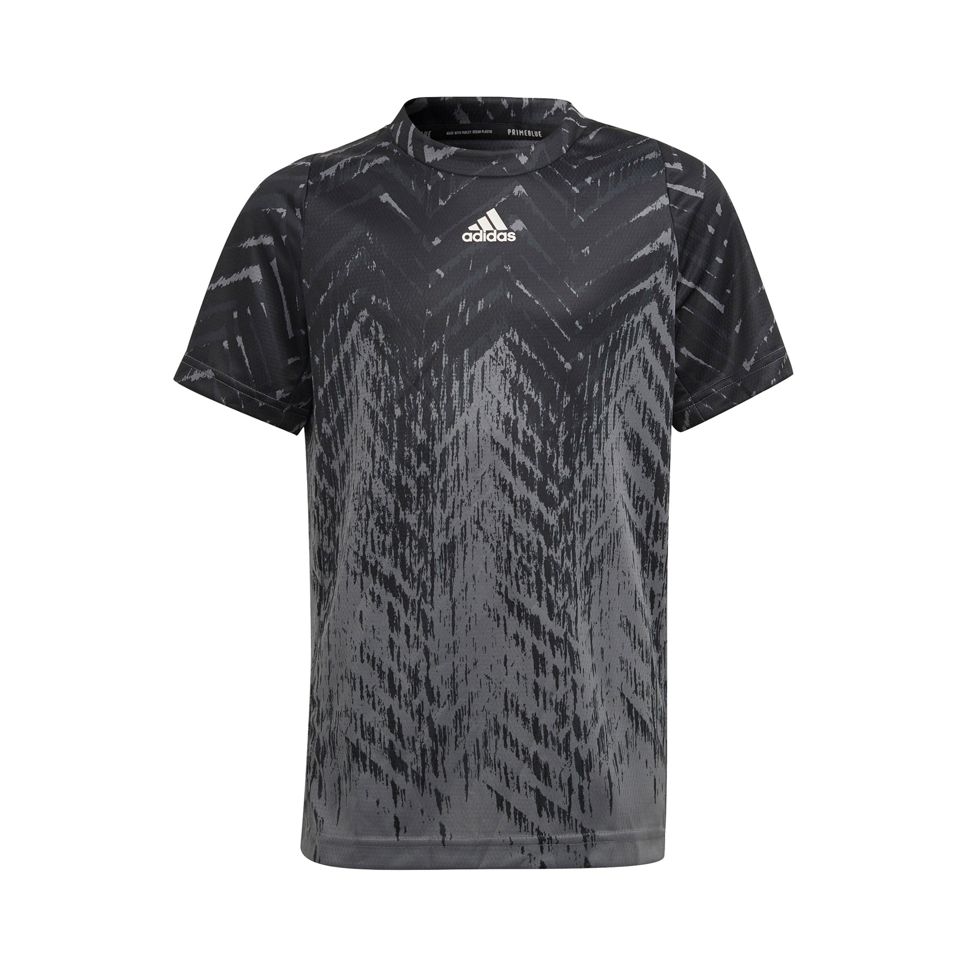 adidas Freelift Printed T-Shirt Jungen - schwarz, grau