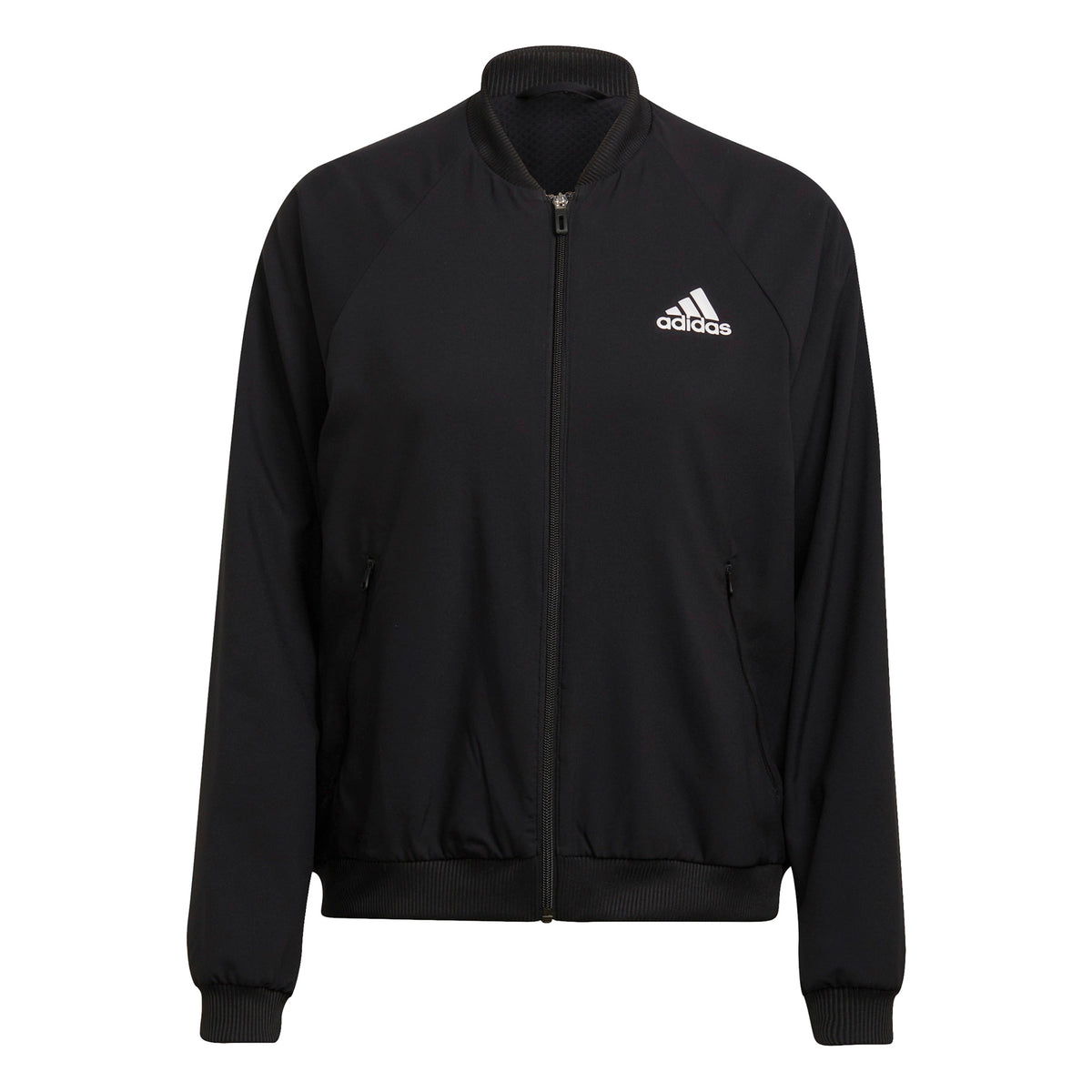 adidas Woven Trainingsjacke Damen - schwarz,