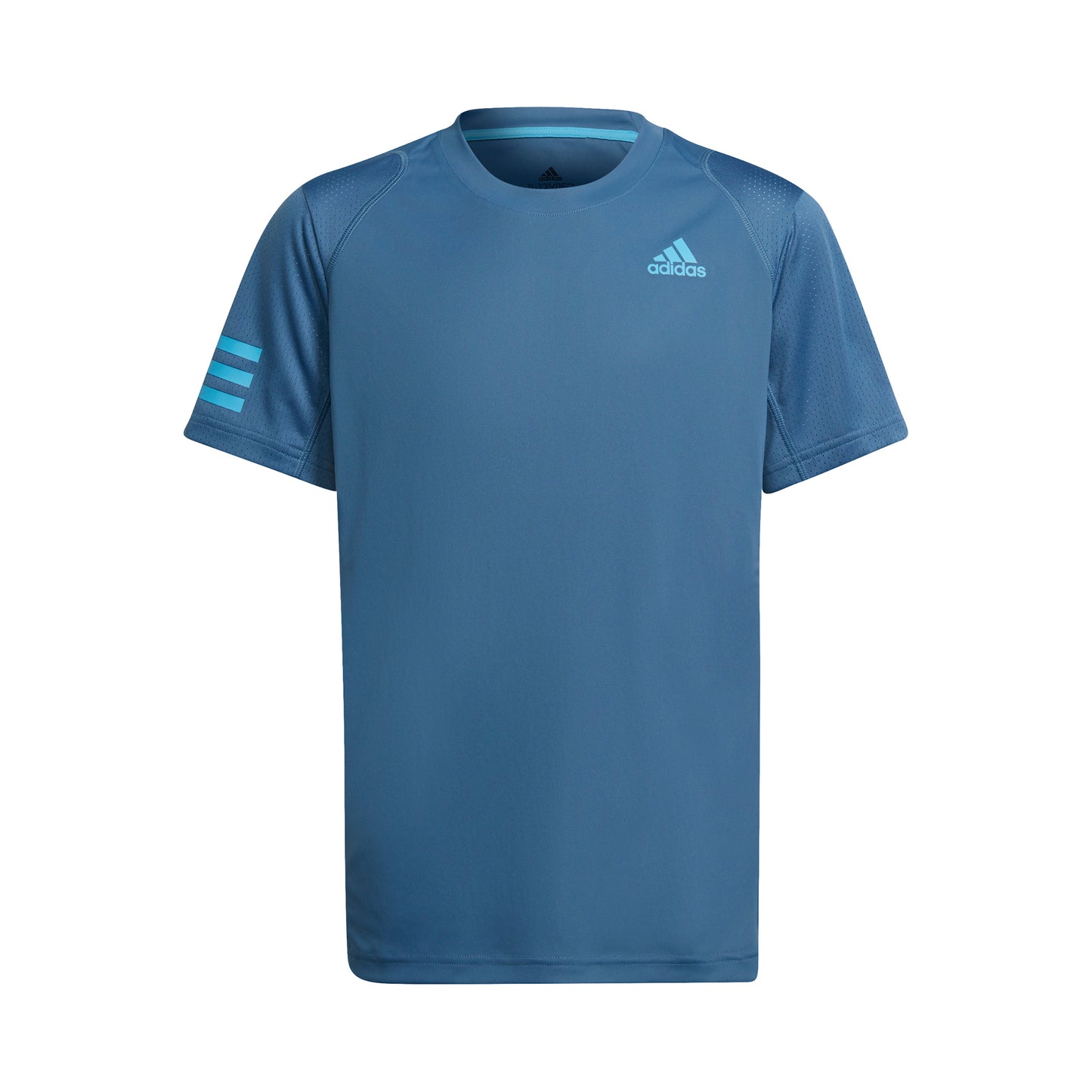adidas Club 3 Stripes T-Shirt Jungen - blau,