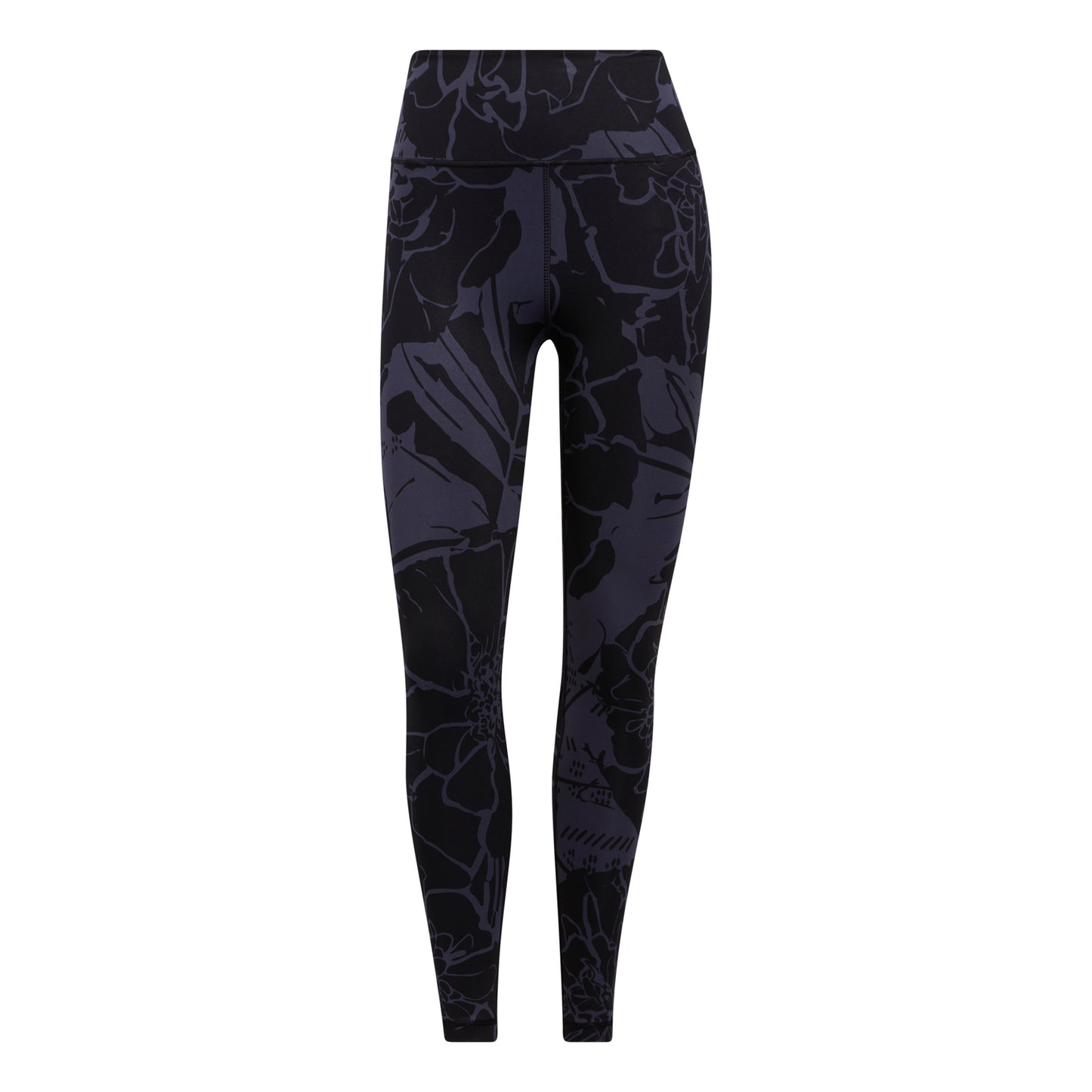 adidas Optime Flower 7/8 Tight Damen - blau,