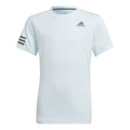 Club 3 Stripes T-Shirt Jungen - hellblau,