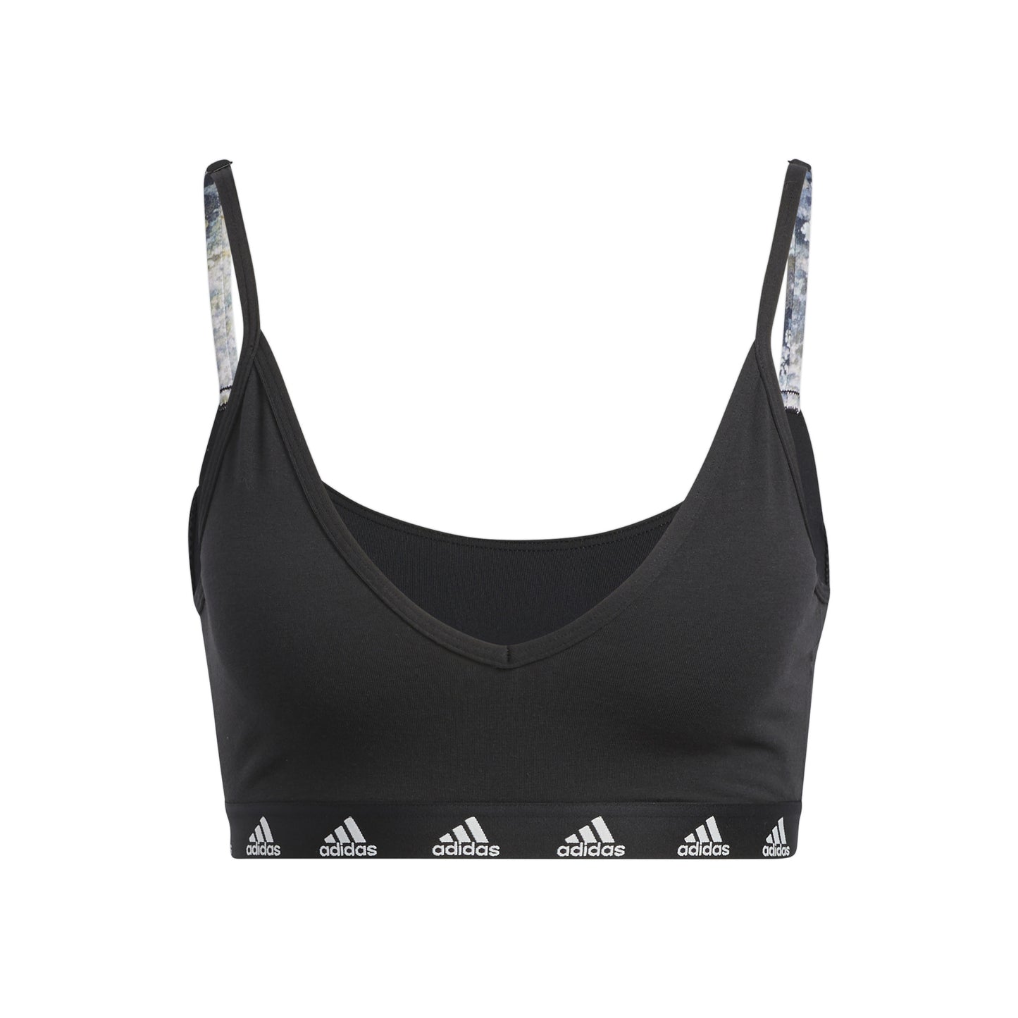 adidas Purebare Light Support Sport-BH Damen - schwarz, weiß