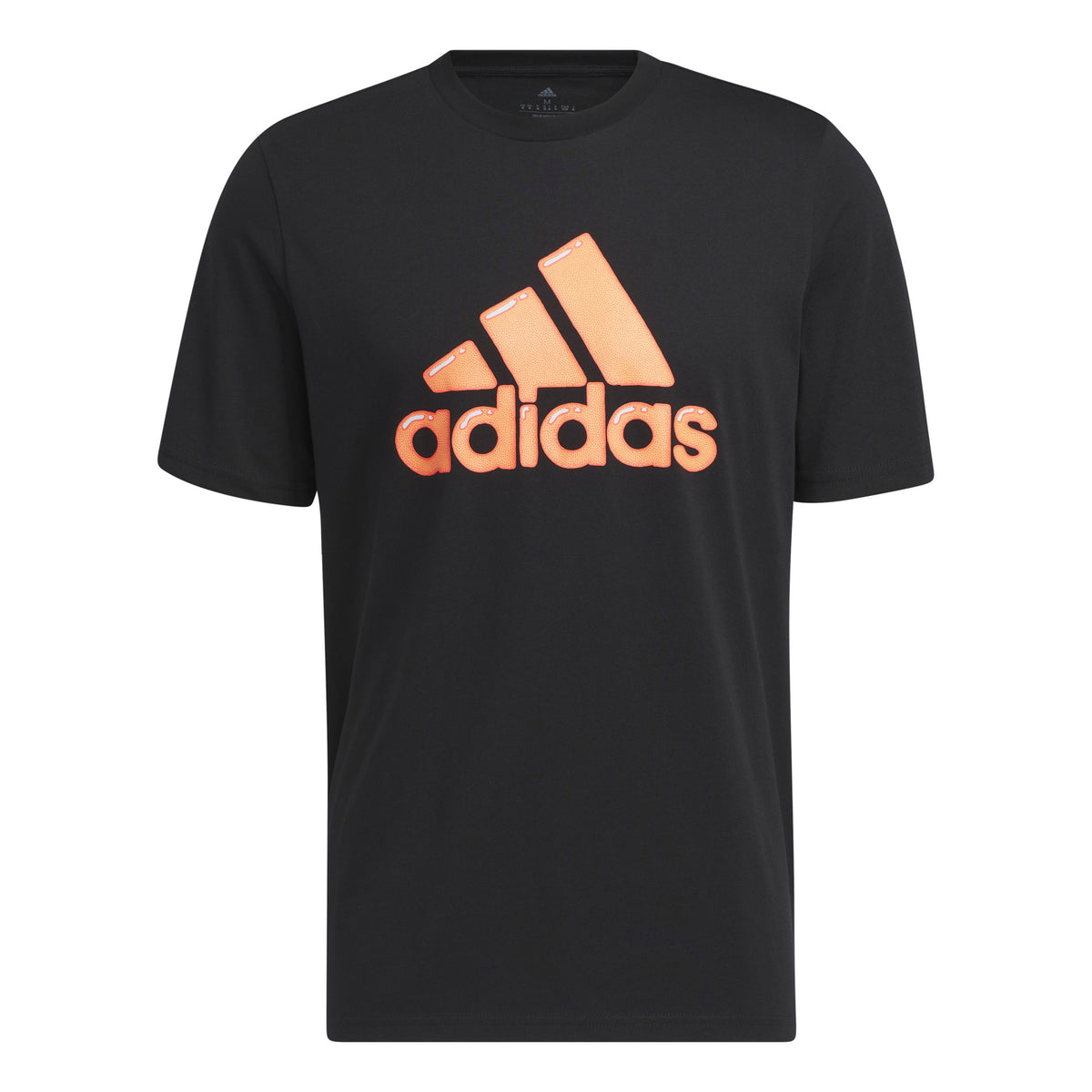 adidas Logo Pen Fill - Sportswear Graphic T-Shirt Herren - schwarz, orange