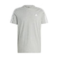 3Stripes T-Shirt Herren - hellgrau, weiß