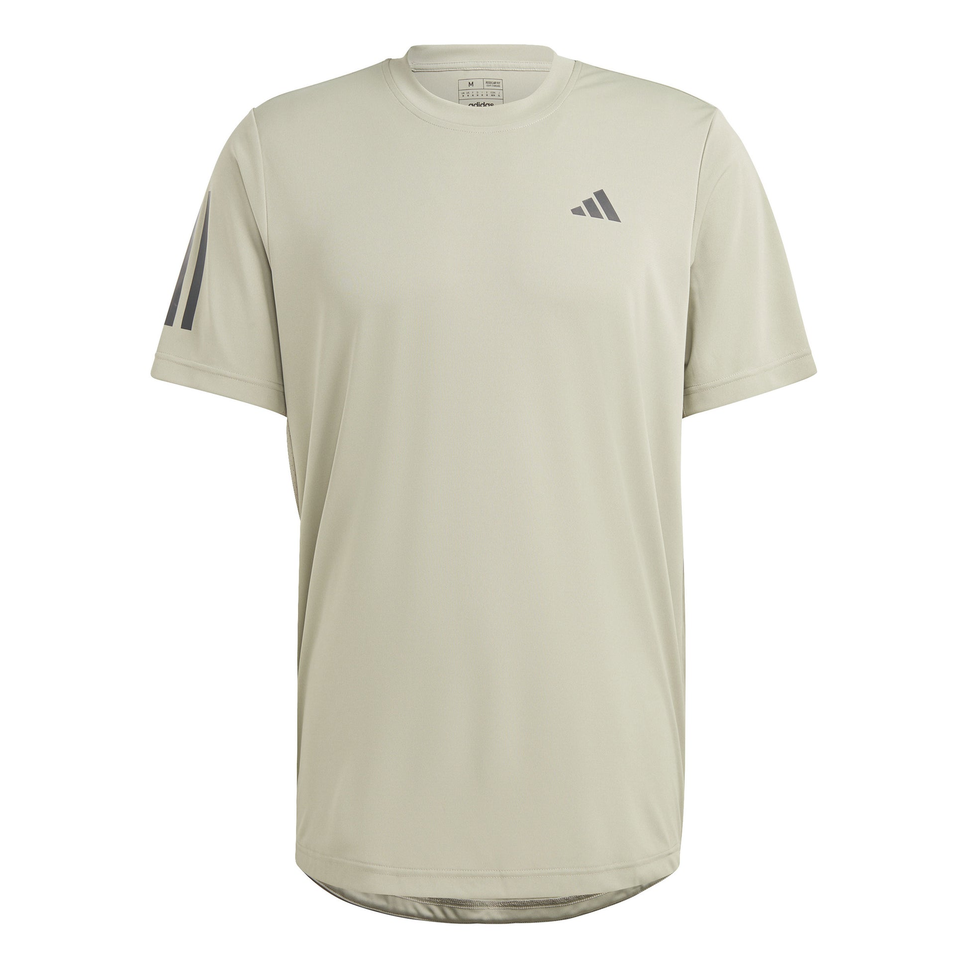 adidas Club 3Stripes T-Shirt Herren - creme,