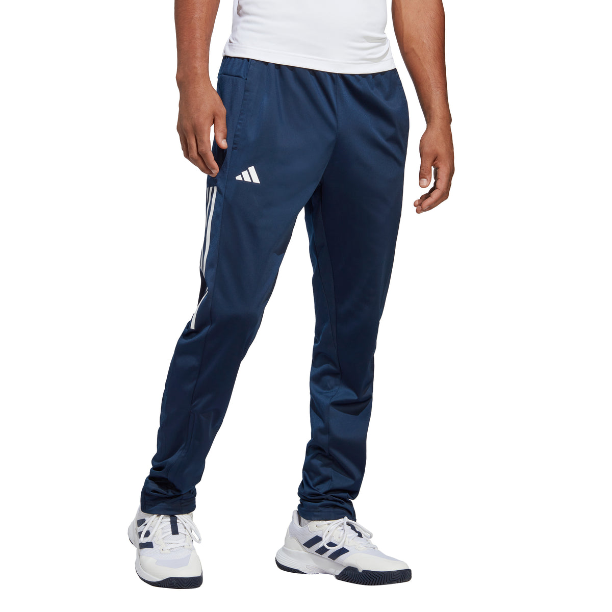 adidas 3Stripes Knitted Trainingshose Herren - dunkelblau