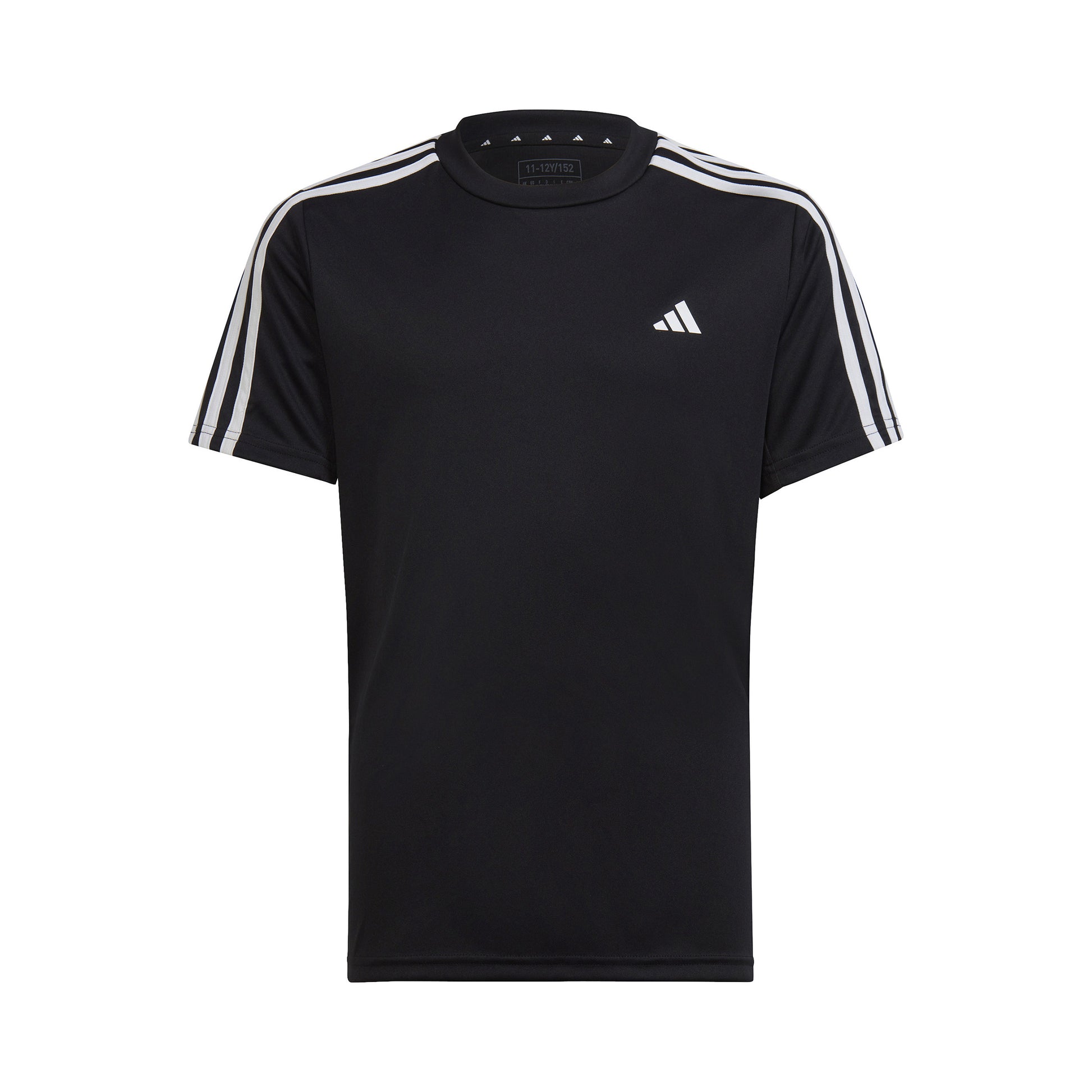 adidas Train AEROREADY 3-Stripes Regular-Fit T-Shirt Jungen - schwarz, weiß