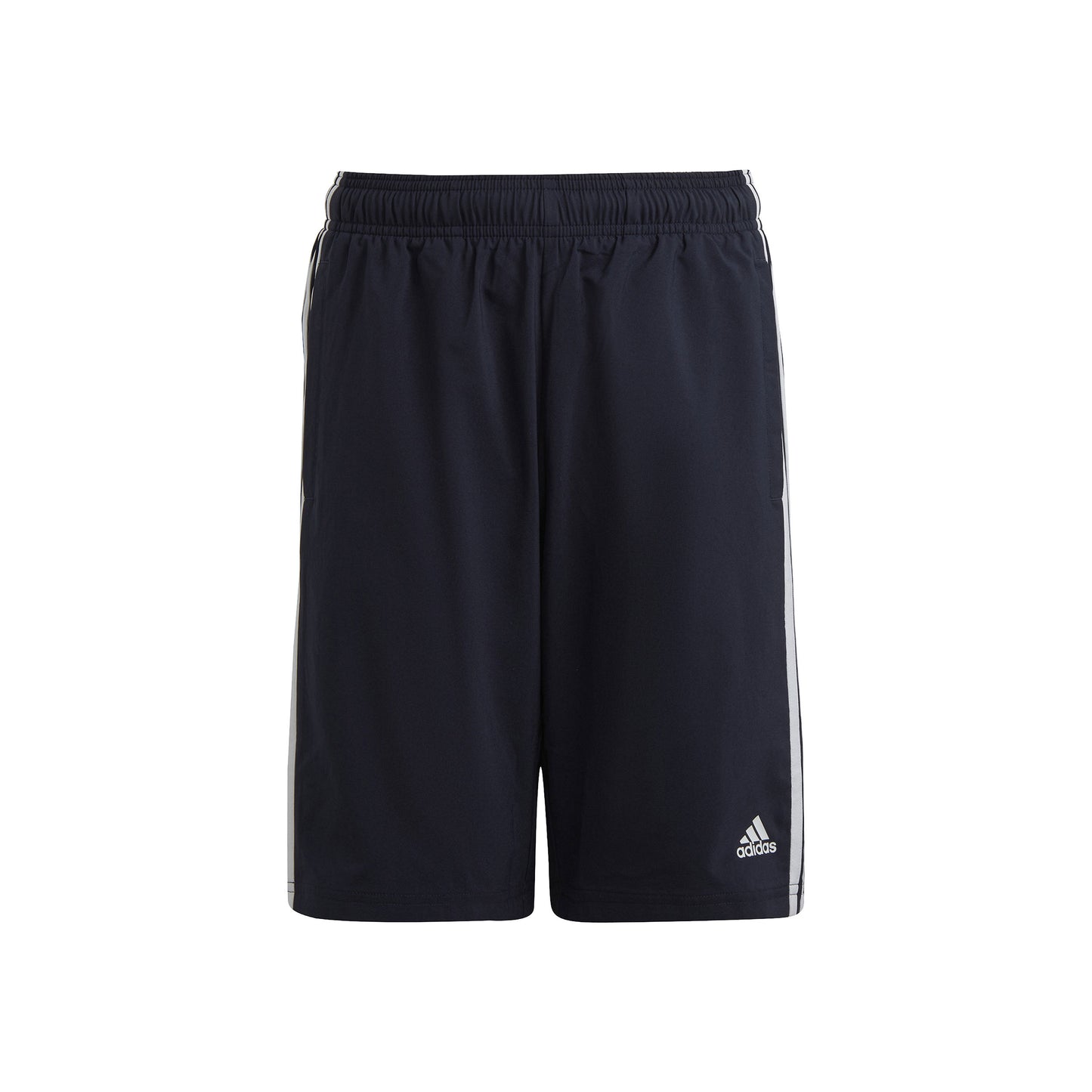 adidas 3Stripes Shorts Jungen - dunkelblau, weiß
