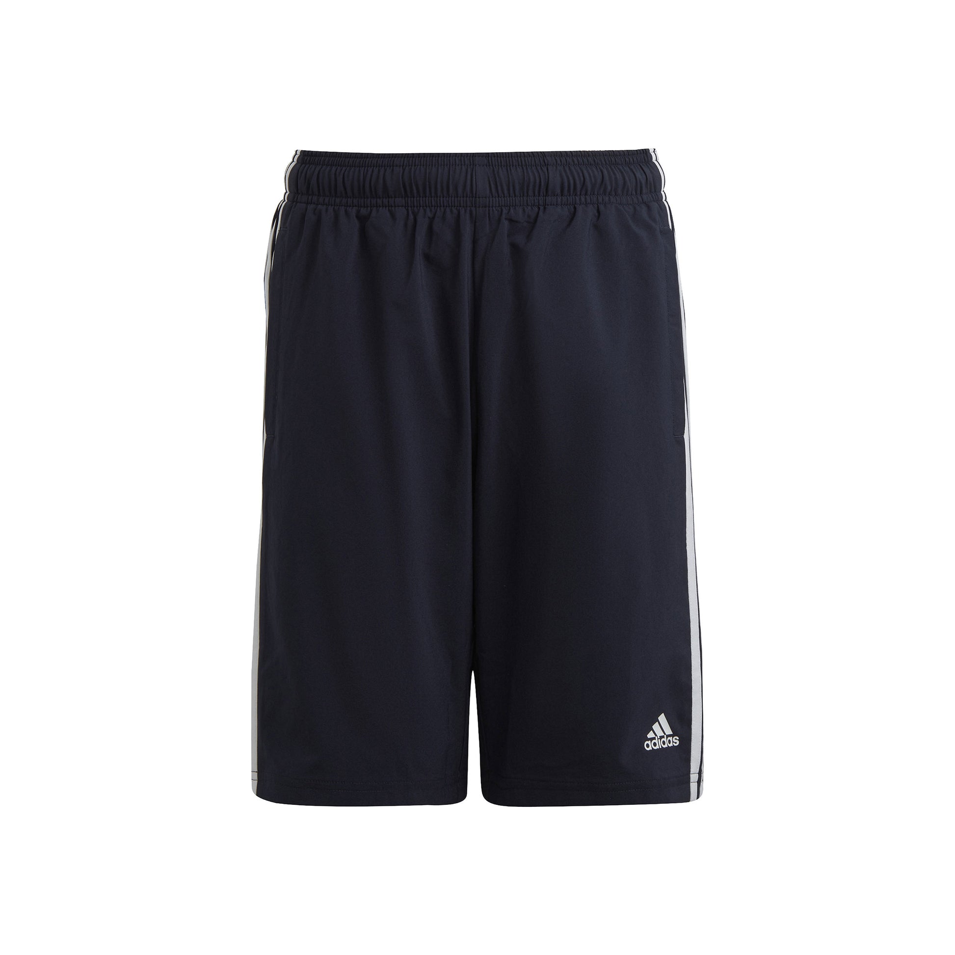 adidas 3Stripes Shorts Jungen - dunkelblau, weiß