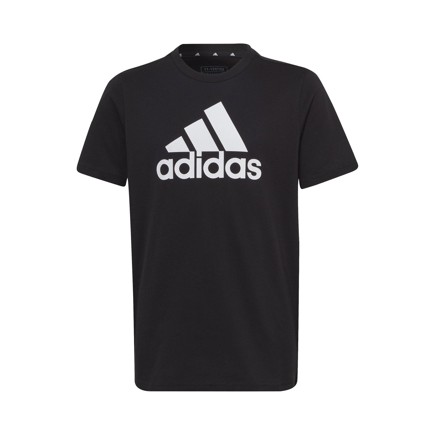 adidas Big Logo T-Shirt Jungen - schwarz, weiß
