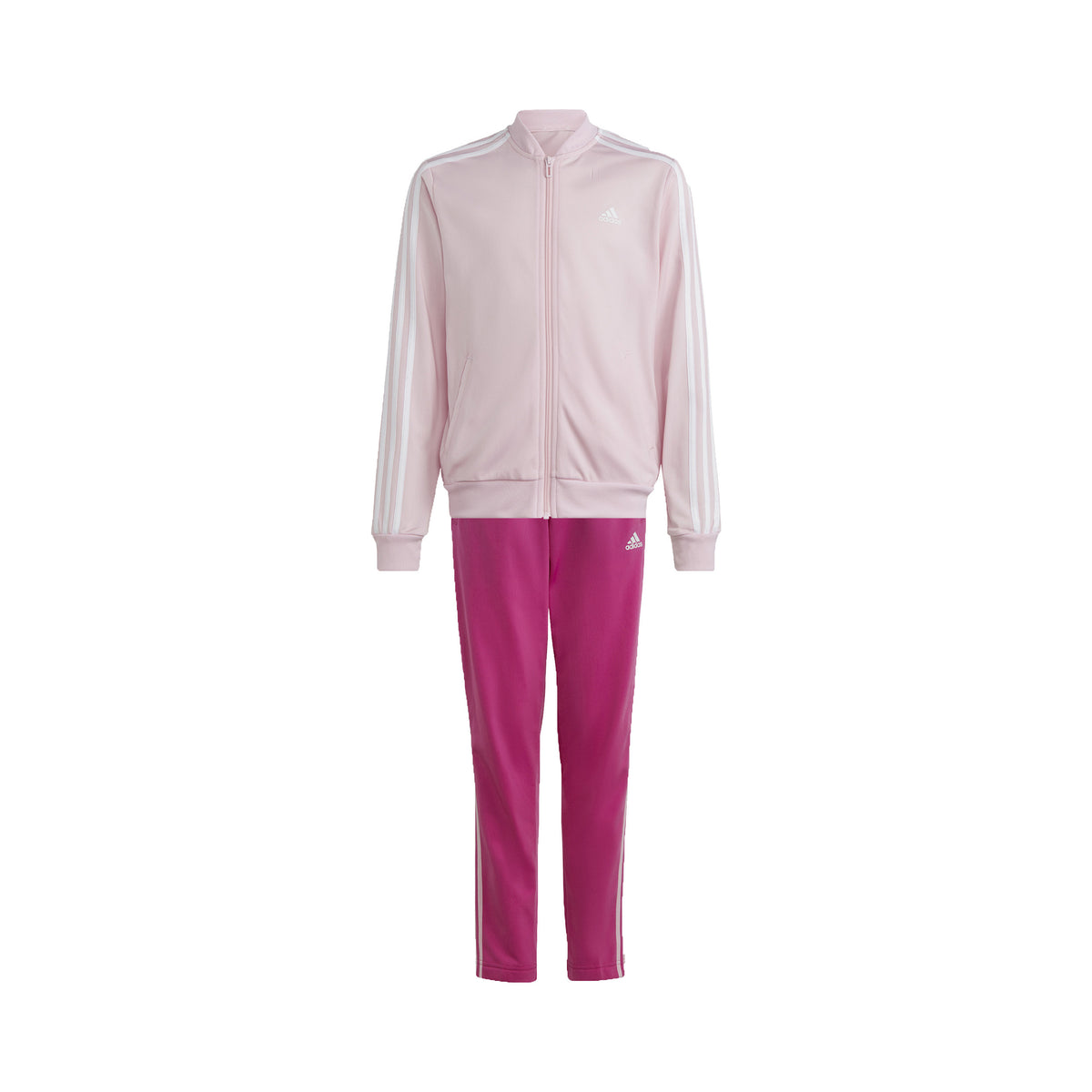 adidas 3Stripes Trainingsanzug Mädchen - rosa, pink