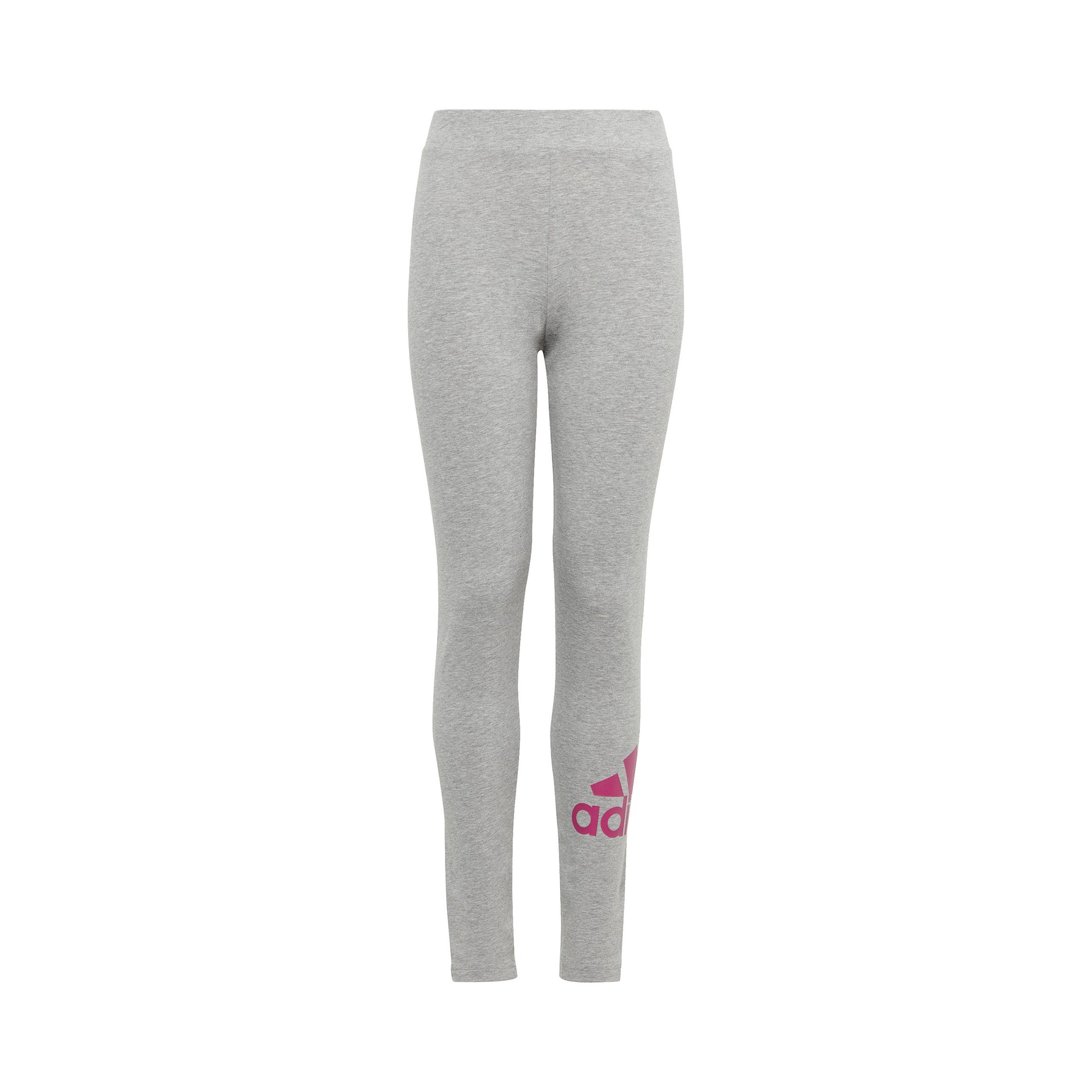 adidas Big Logo Cotton Tight Mädchen - hellgrau, pink