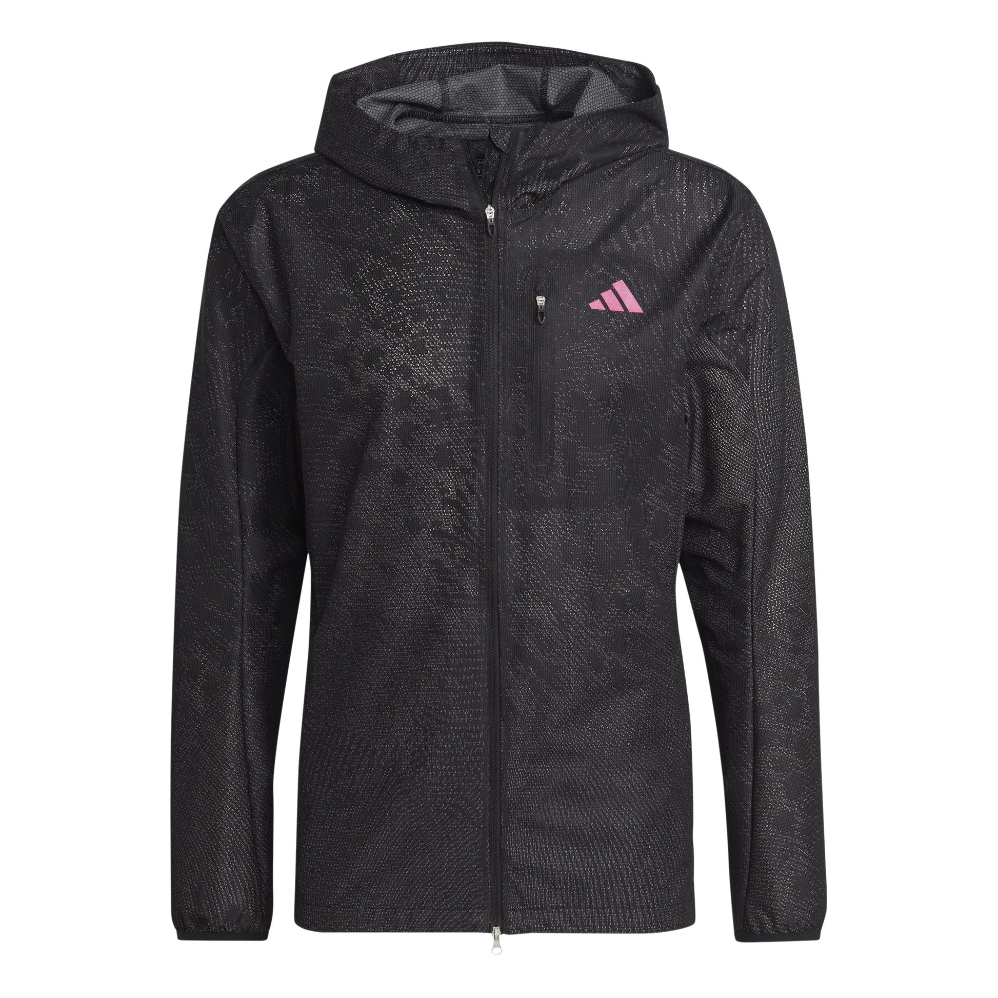 adidas Adizero Laufjacke Herren - schwarz, blau