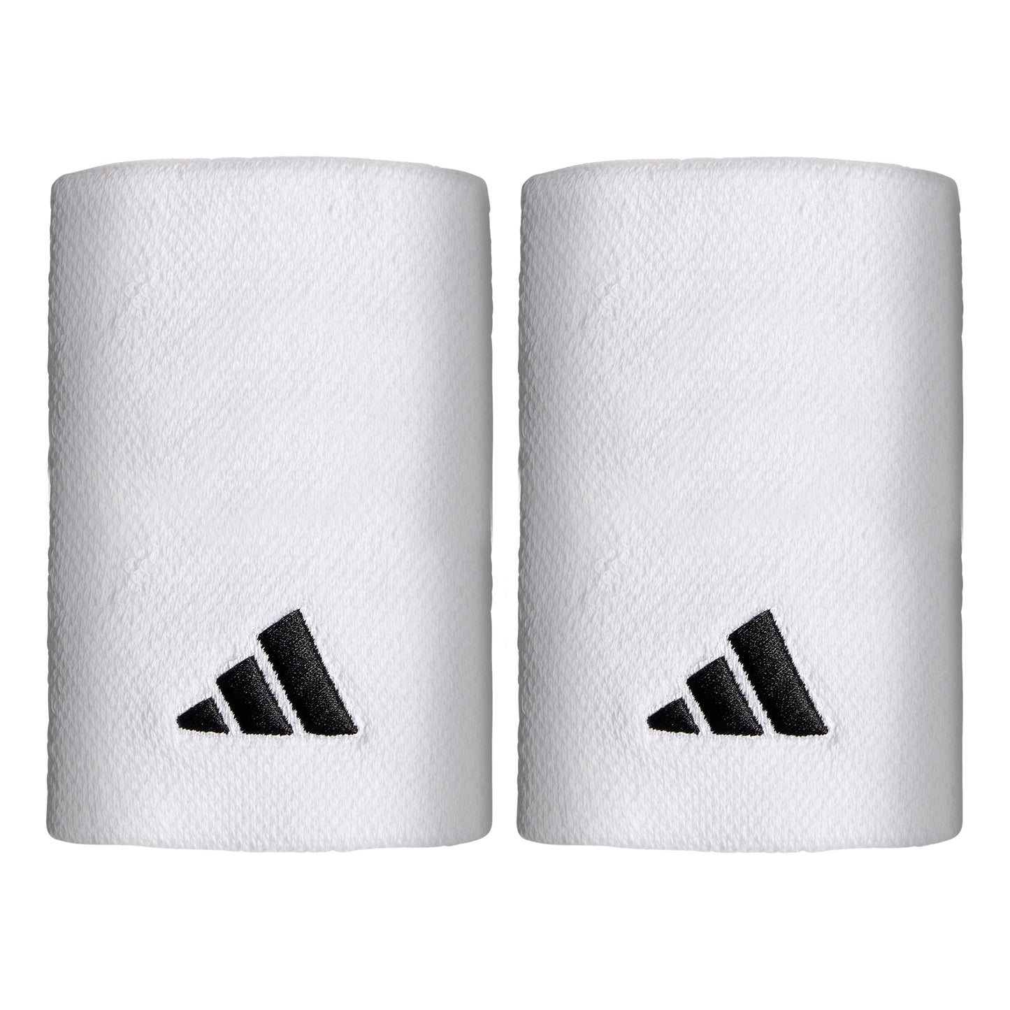 adidas Schweißband 2er Pack lang - weiß, schwarz