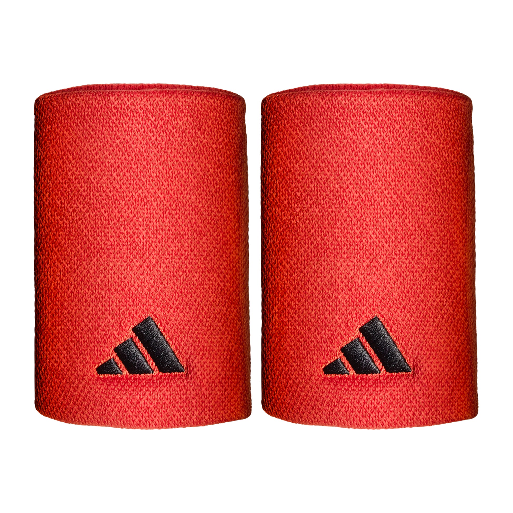 adidas Schweißband 2er Pack kurz - rot, schwarz