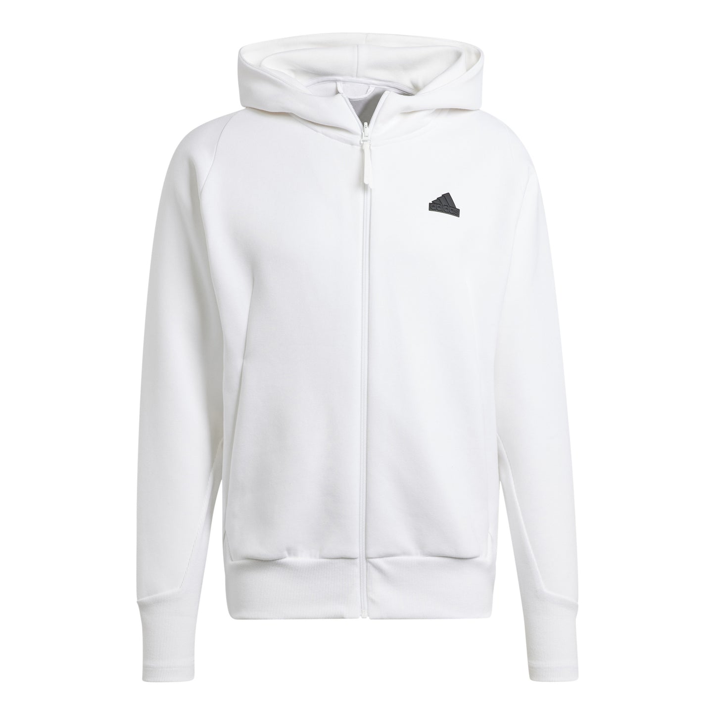 adidas Zone Printed Full-Zip Sweatjacke Herren - weiß,