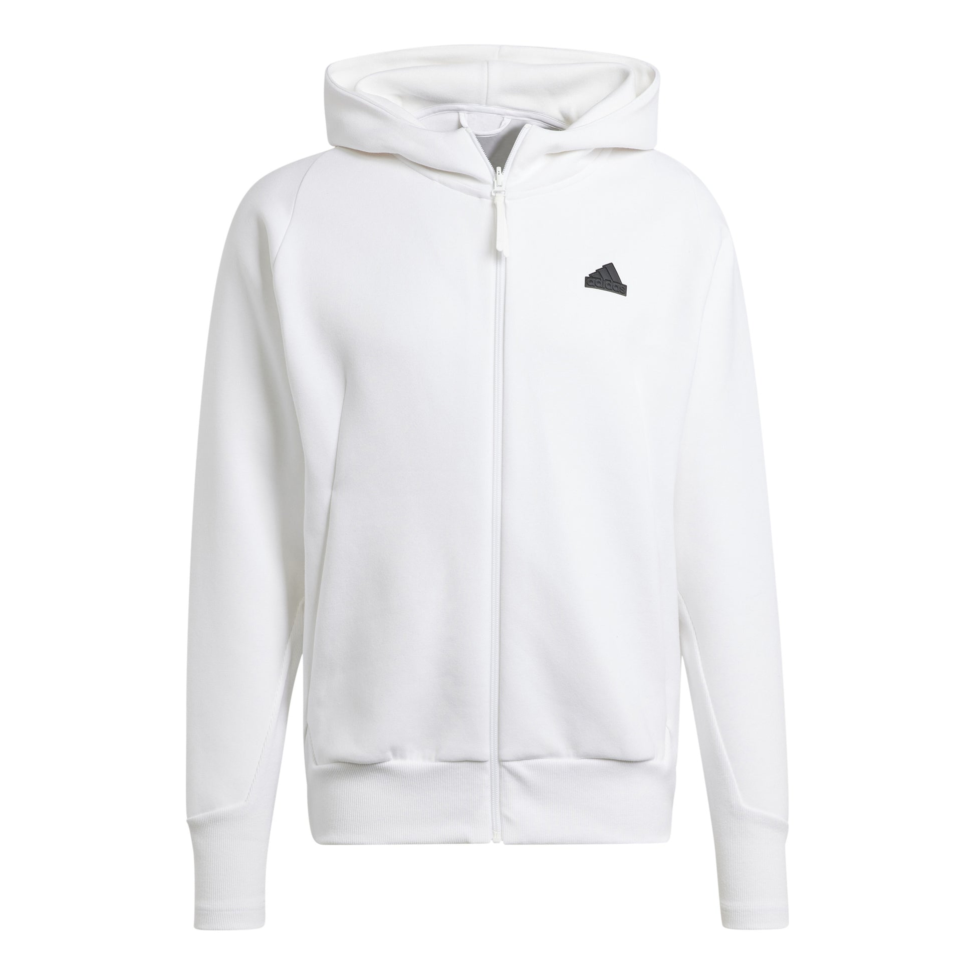 adidas Zone Printed Full-Zip Sweatjacke Herren - weiß,