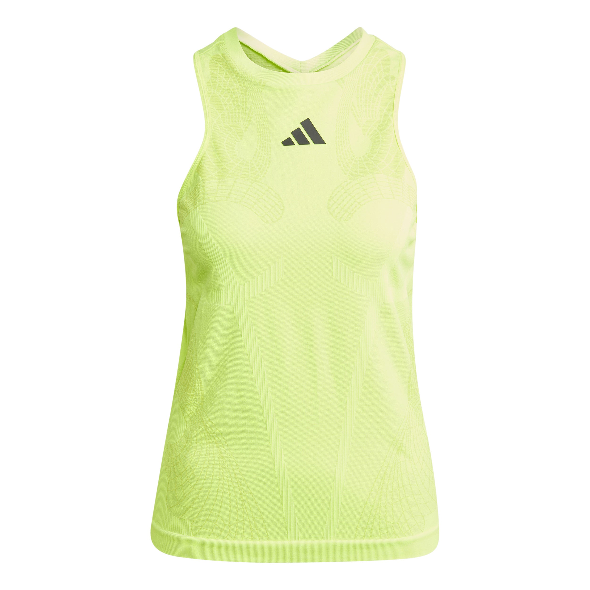 adidas Pro Y-Tank Tank-Top Damen-Limette
