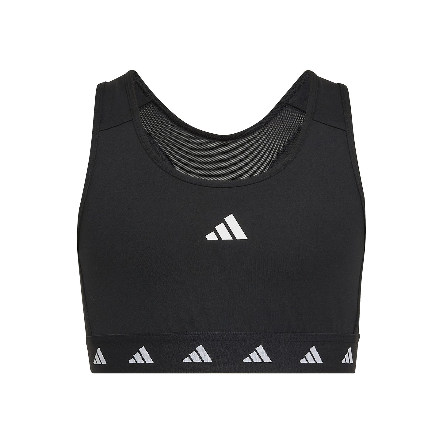 adidas Tech-Fit Power Sport-BH Mädchen - schwarz, weiß