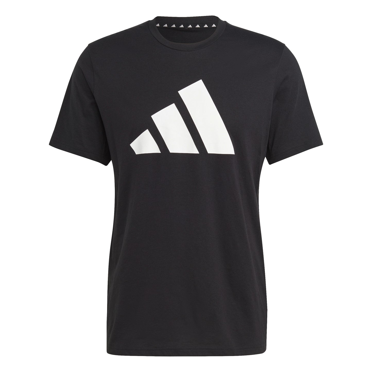 adidas Essentials Feel Ready Logo T-Shirt Herren - schwarz, weiß