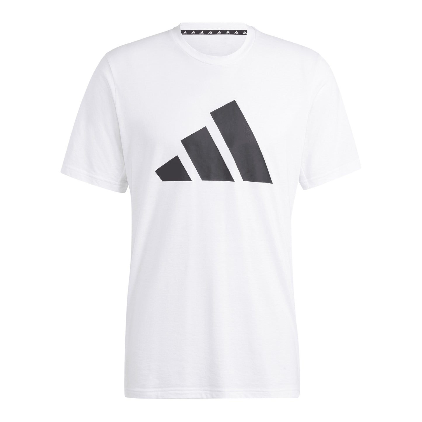 adidas Essentials Feel Ready Logo T-Shirt Herren - weiß, schwarz