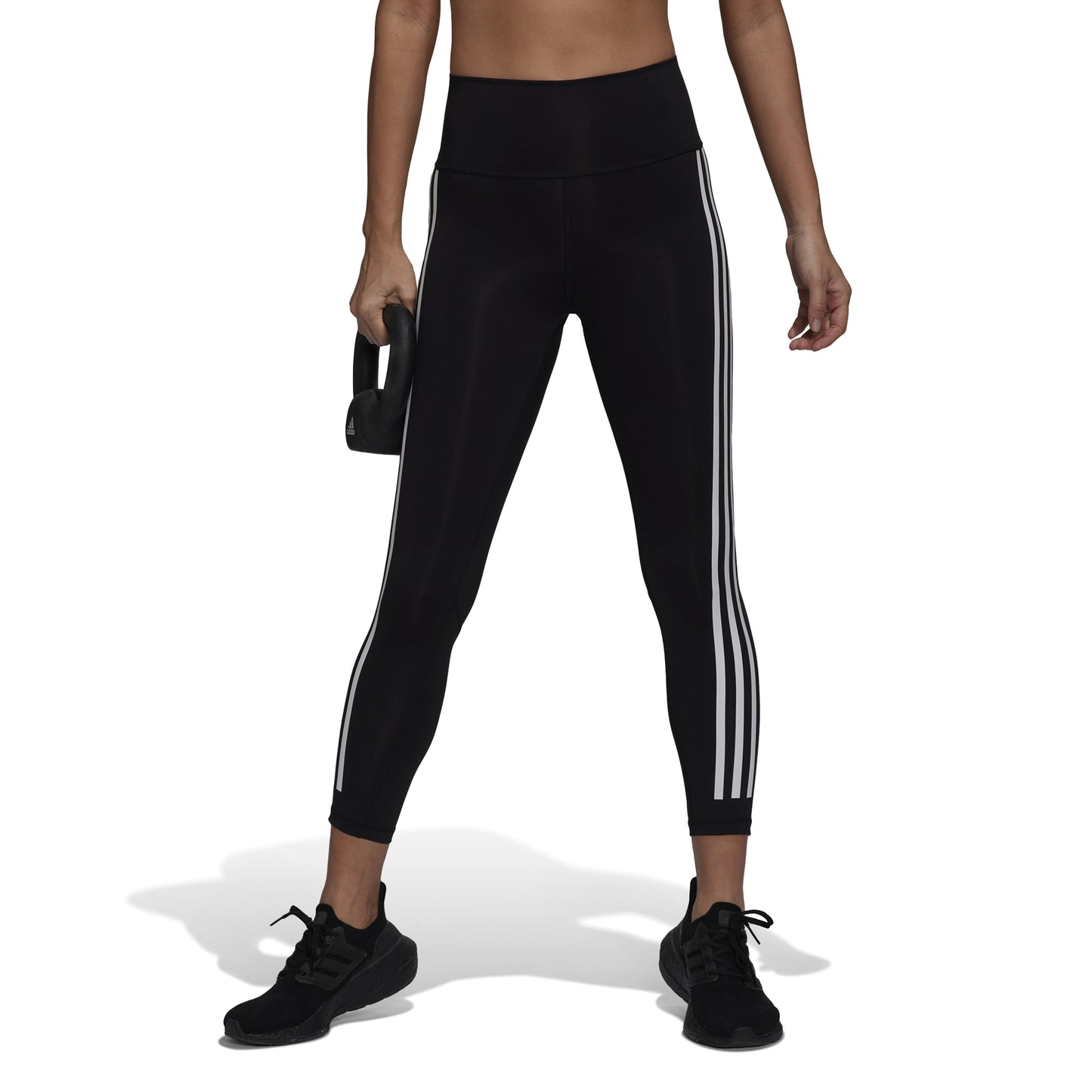 adidas Optime Ticons Tight Damen-Schwarz