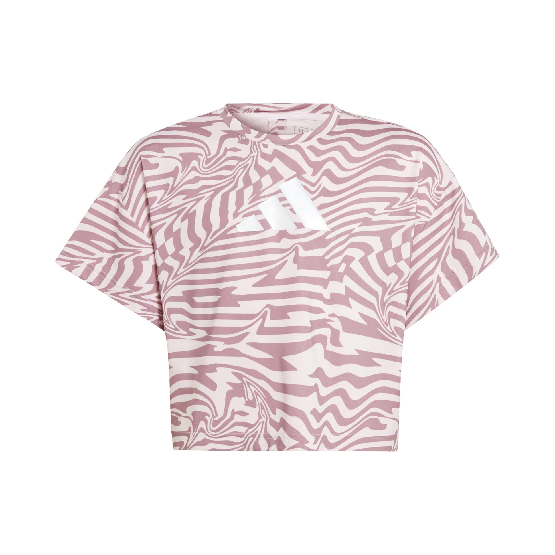 adidas Team Issue AOP T-Shirt Mädchen - nude, flieder