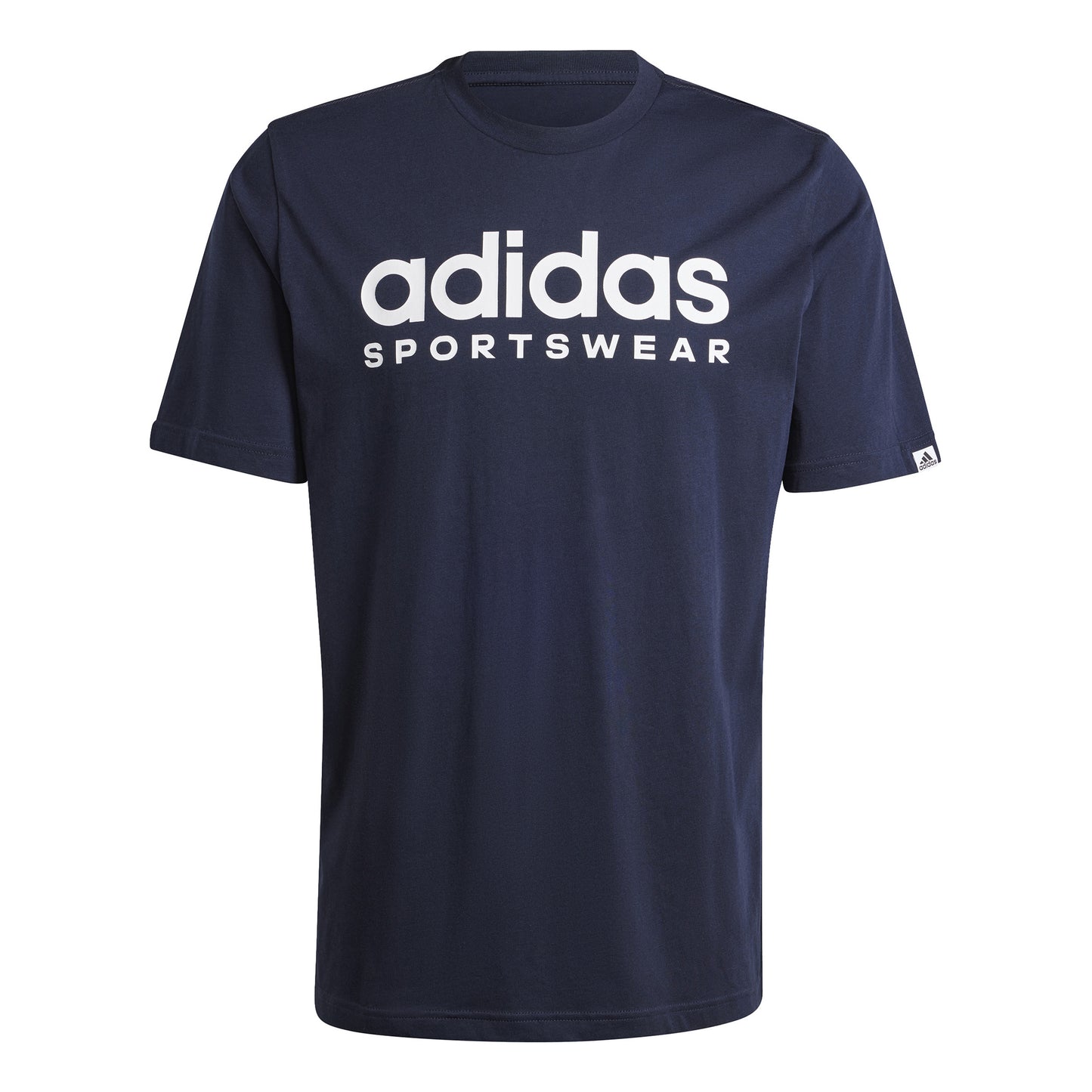 adidas SPW T-Shirt Herren - dunkelblau, weiß