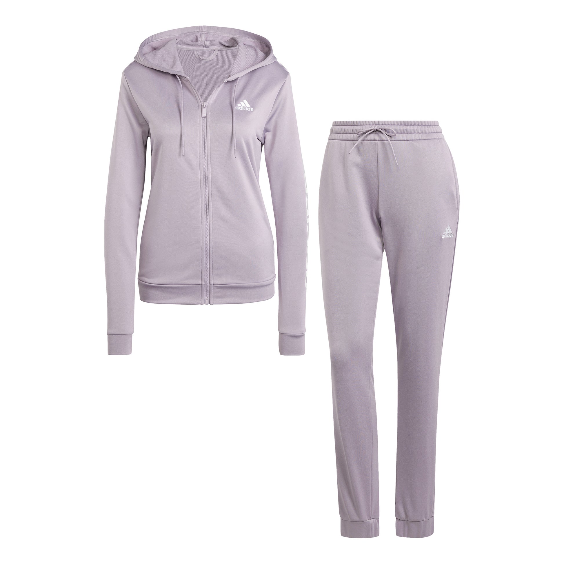 adidas Linear Trainingsanzug Damen - flieder,