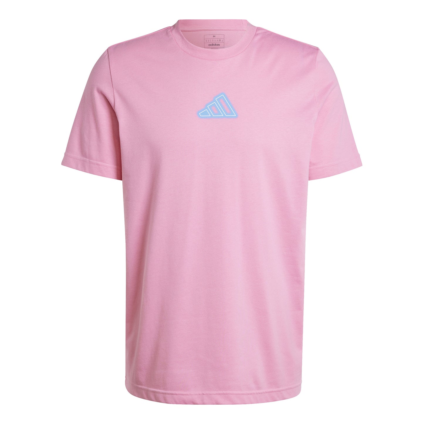 adidas Play T-Shirt Herren - rosa, türkis