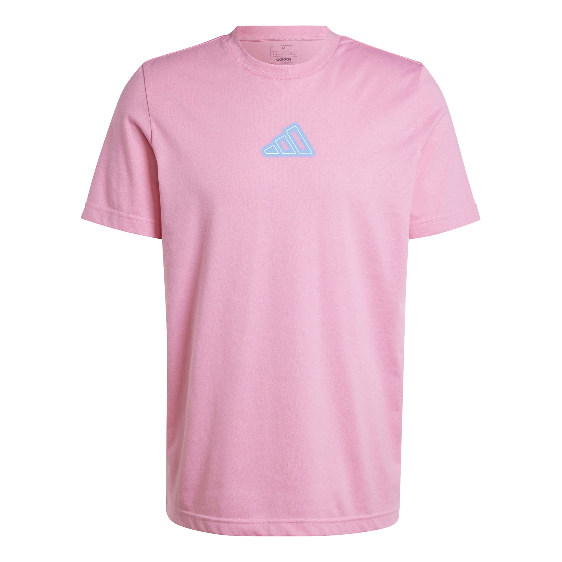 adidas Play T-Shirt Herren - rosa, türkis