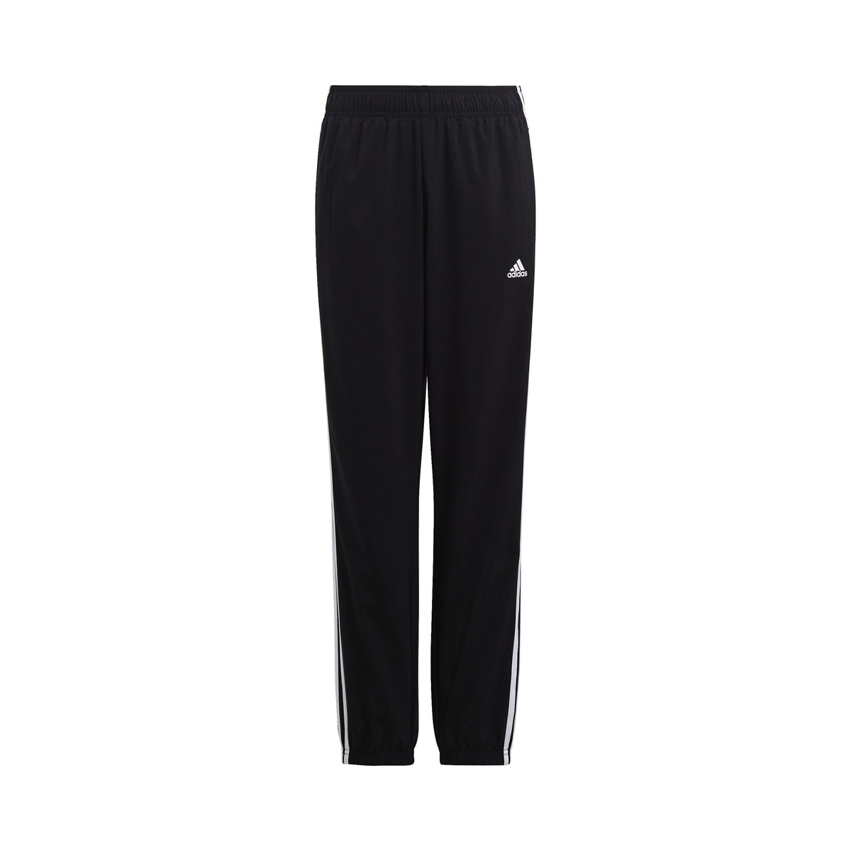adidas 3Stripes Woven Trainingshose Jungen - schwarz, weiß
