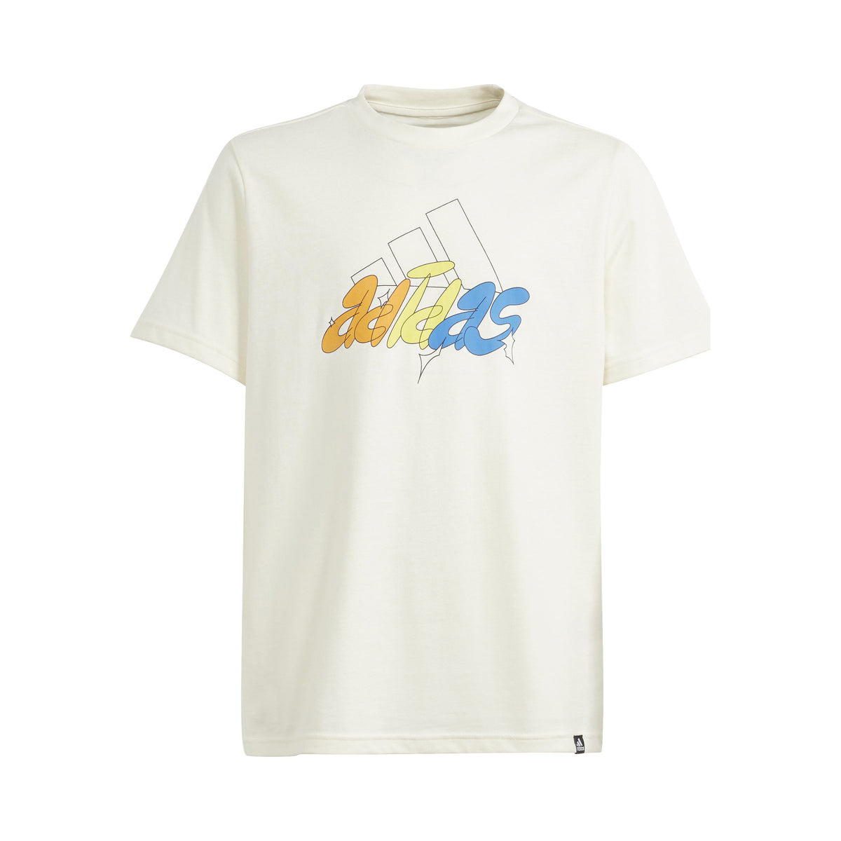 adidas Graphic Illustrated T-Shirt Jungen - creme, mehrfarbig