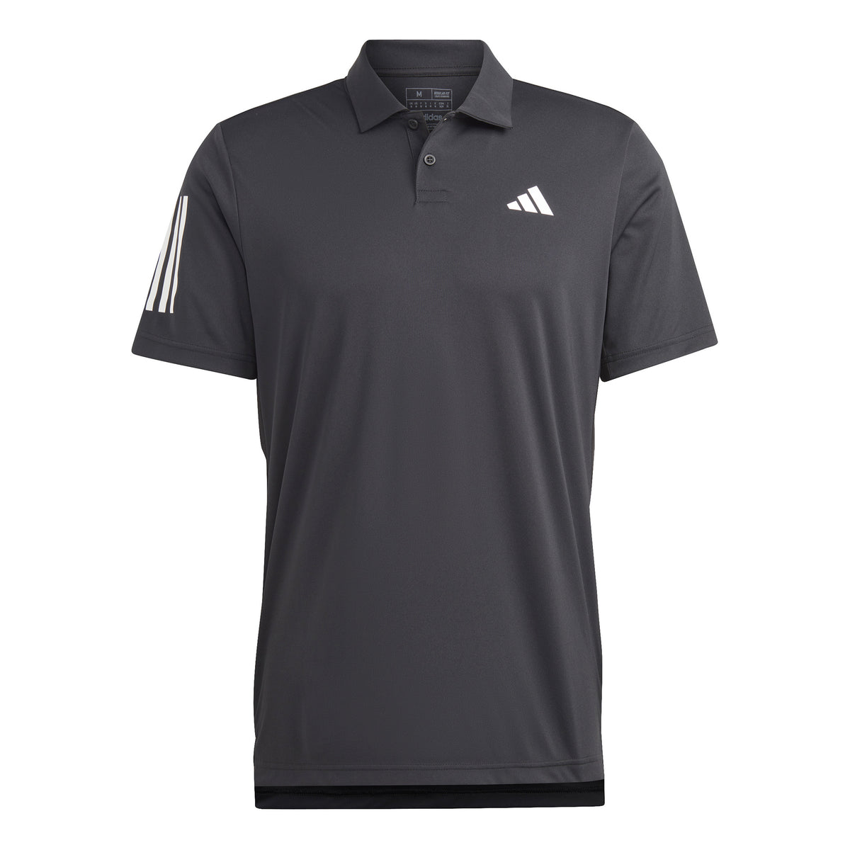 adidas Club 3-Stripes Polo Herren - schwarz, weiß